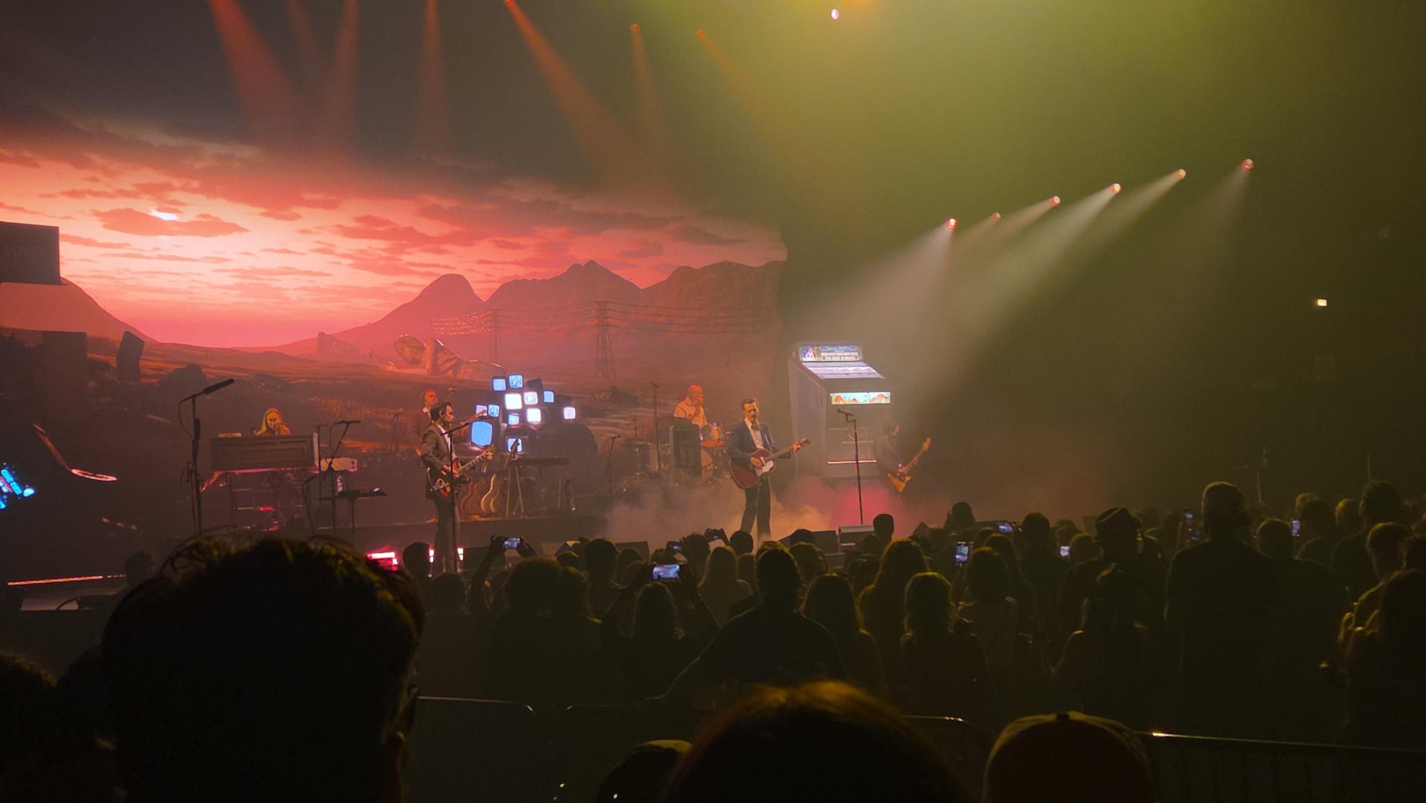 Real Fan View taken from Section 123 at Harrah's Cherokee Center - Asheville by Carol D