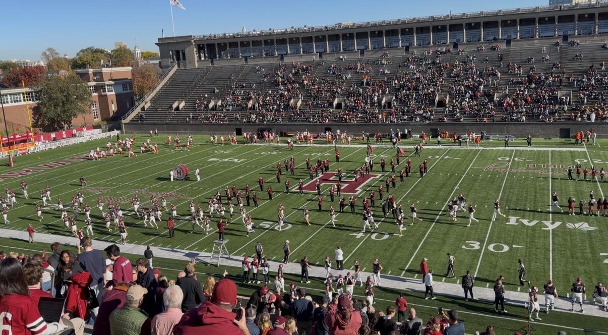 Real Fan View taken from Section 29 at Harvard Stadium by Rozlyn M