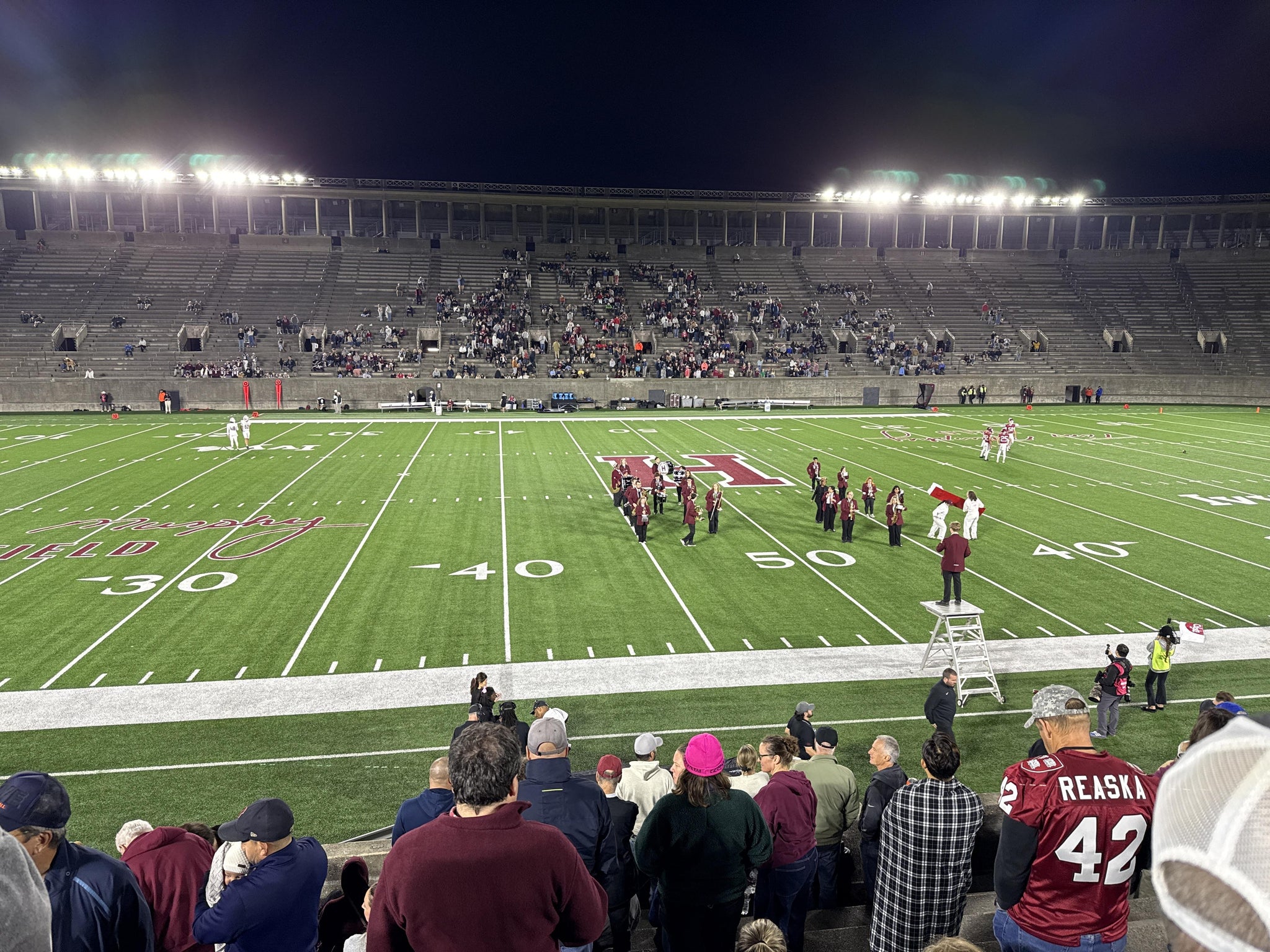 Real Fan View taken from Section 31 at Harvard Stadium by Eric W