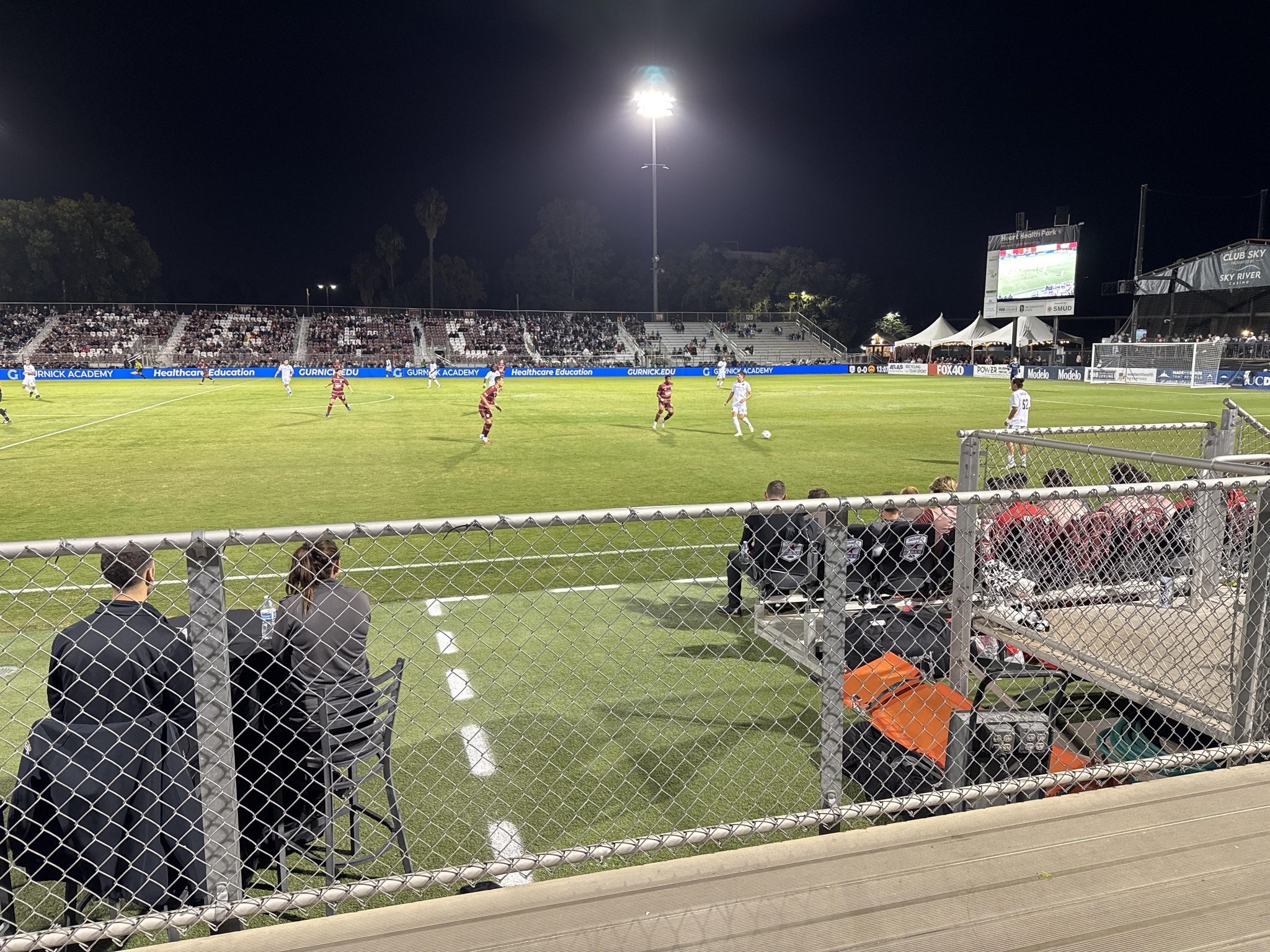 Real Fan View taken from Section 105 at Heart Health Park by Paul B