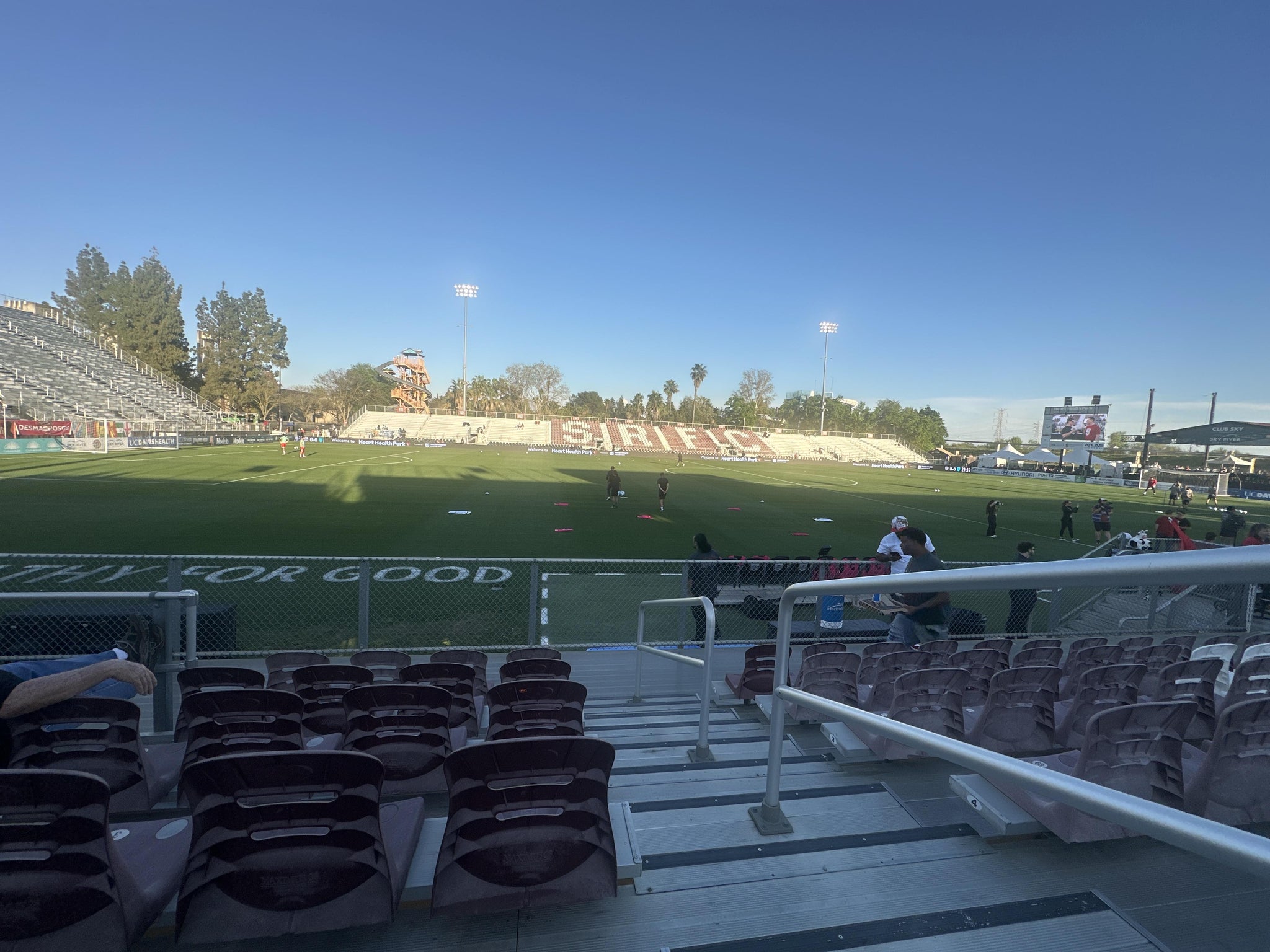 Real Fan View taken from Section 108 at Heart Health Park by Jamal J