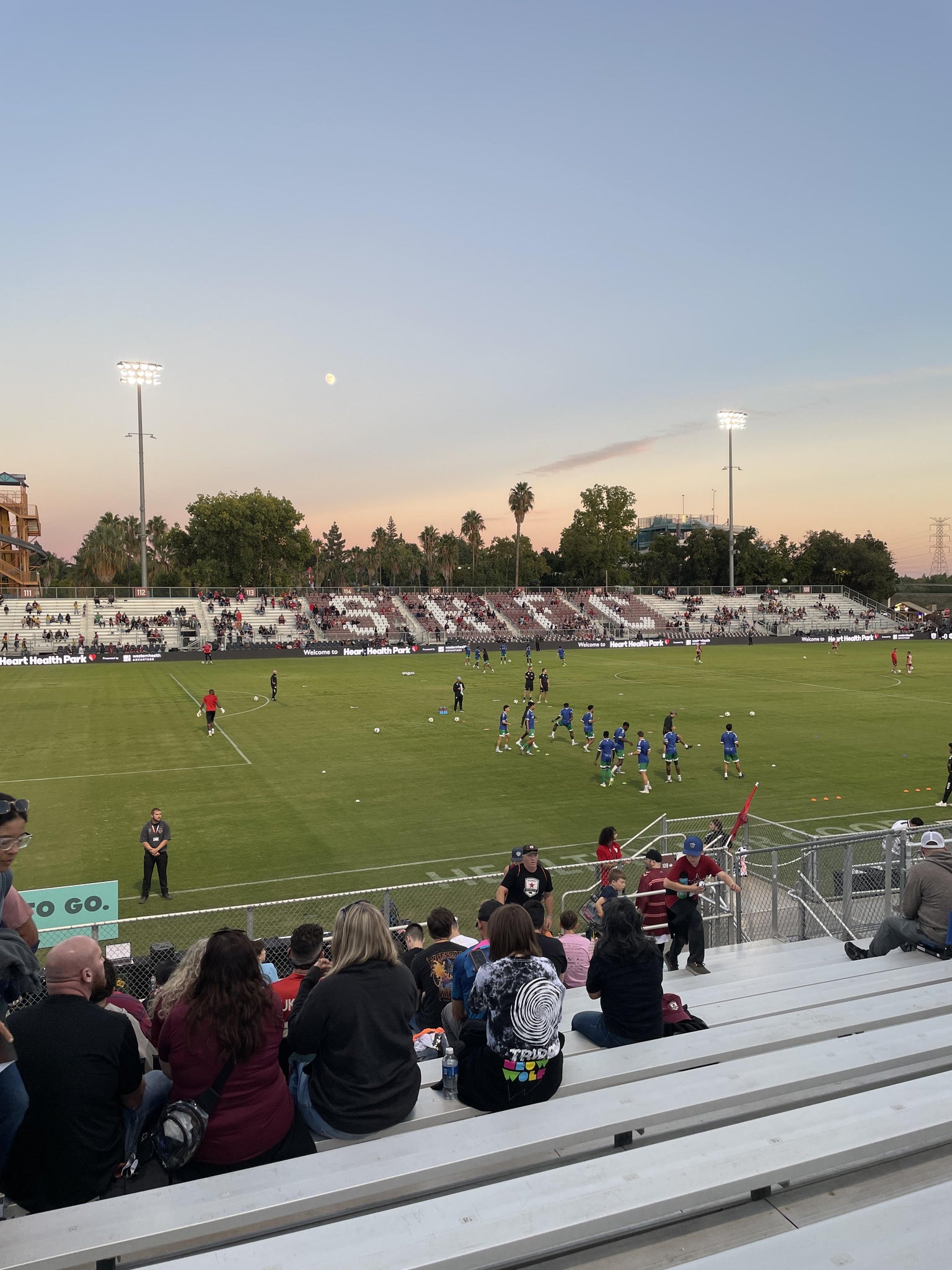 Real Fan View taken from Section 109 at Heart Health Park by Sanjeet S