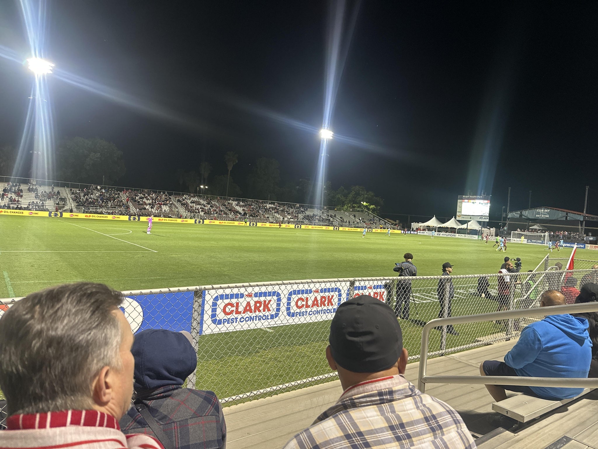 Real Fan View taken from Section 110 at Heart Health Park by Ivan H
