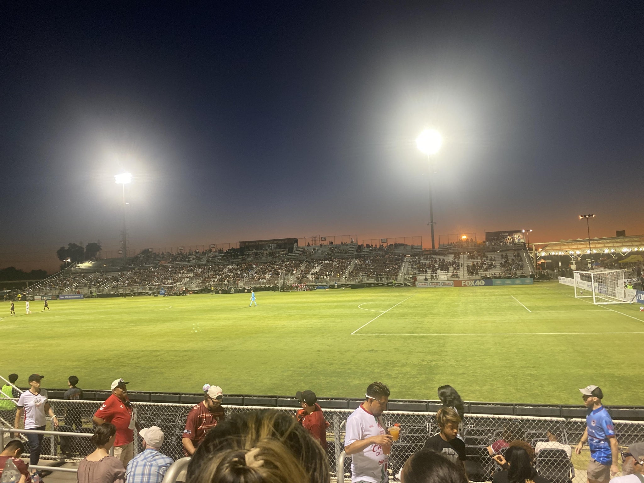 Real Fan View taken from Section 111 at Heart Health Park by Lillian G