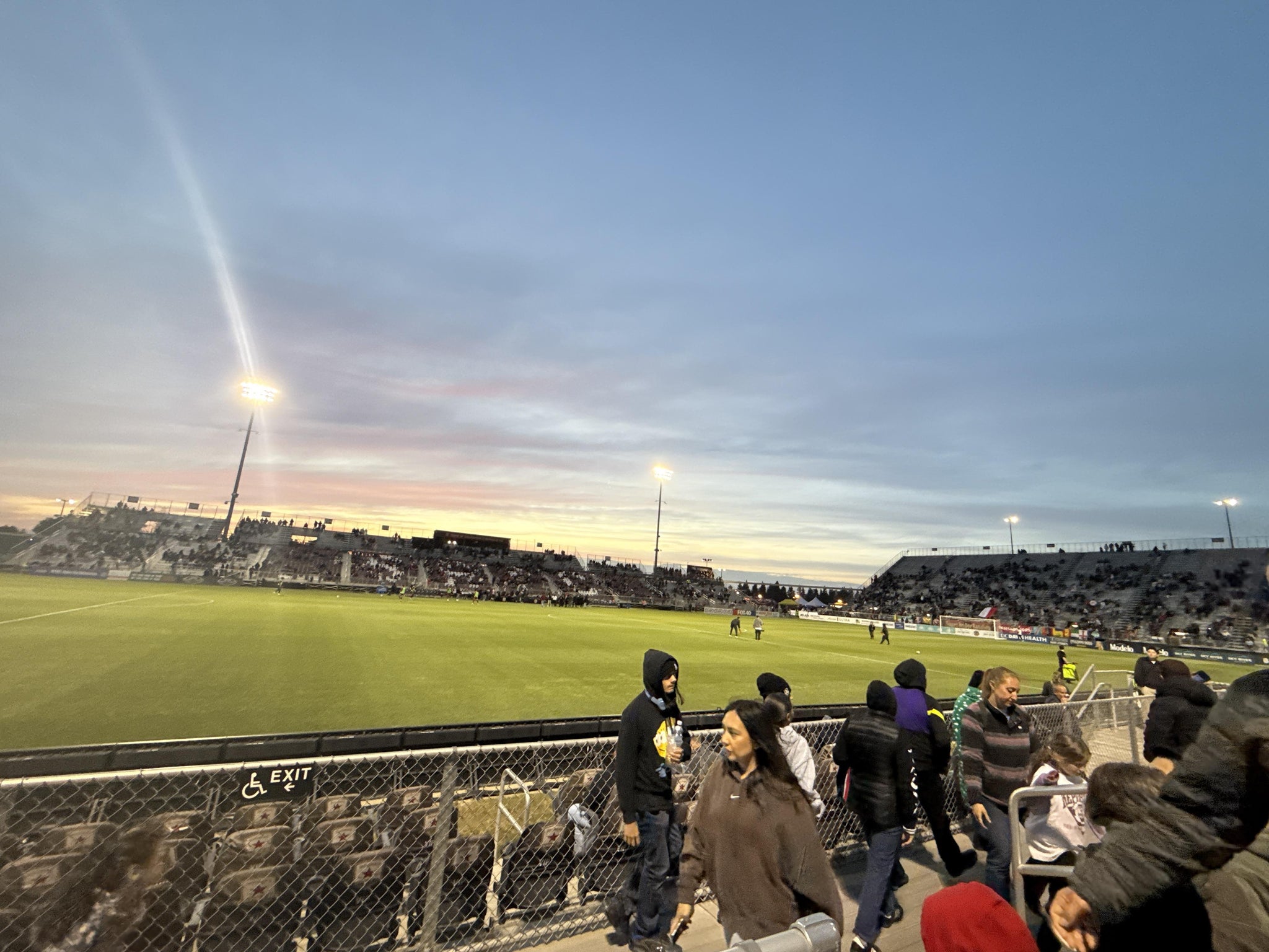 Real Fan View taken from Section 118 at Heart Health Park by Abraham C