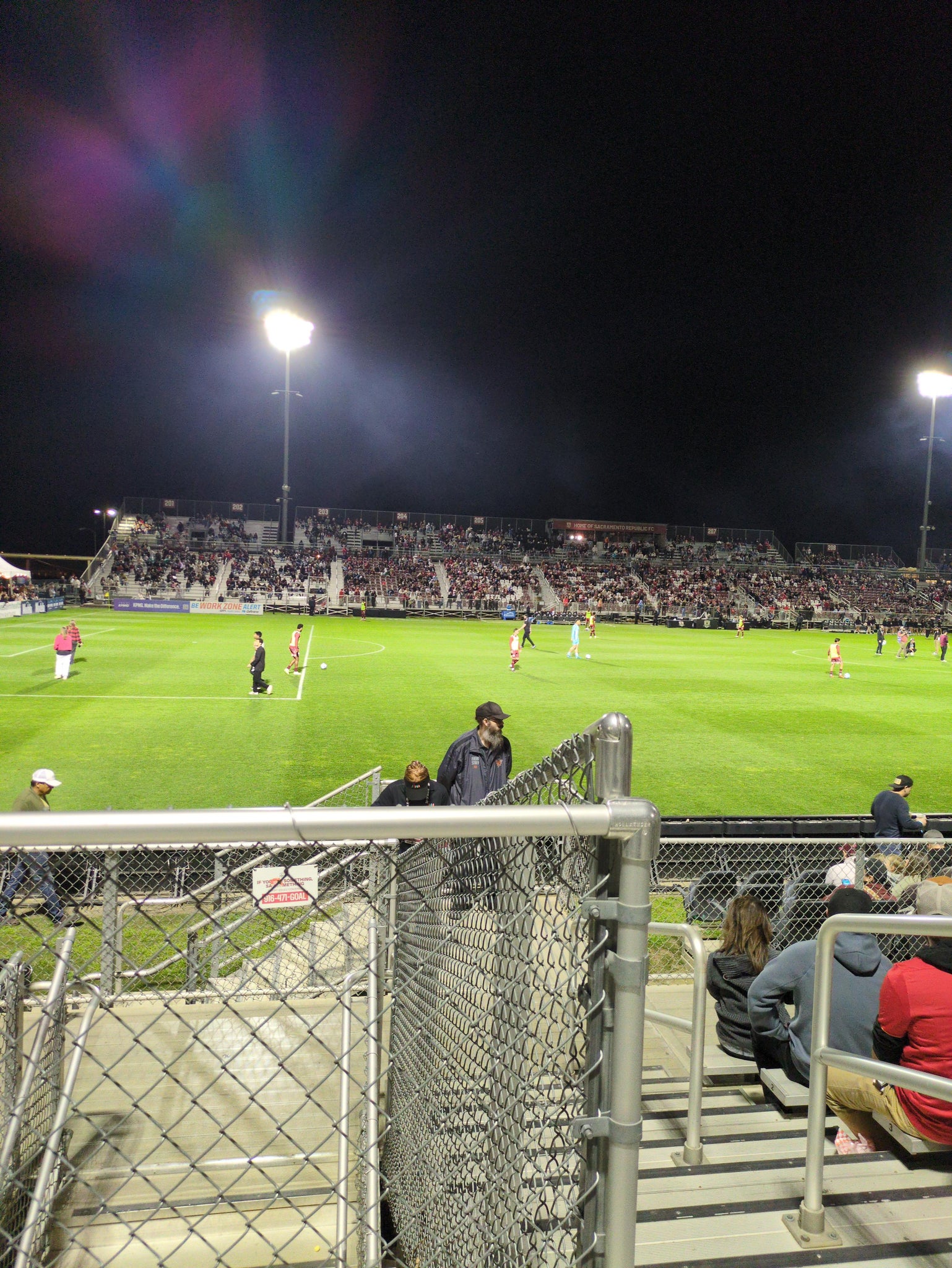 Real Fan View taken from Section 119 at Heart Health Park by Lisa H