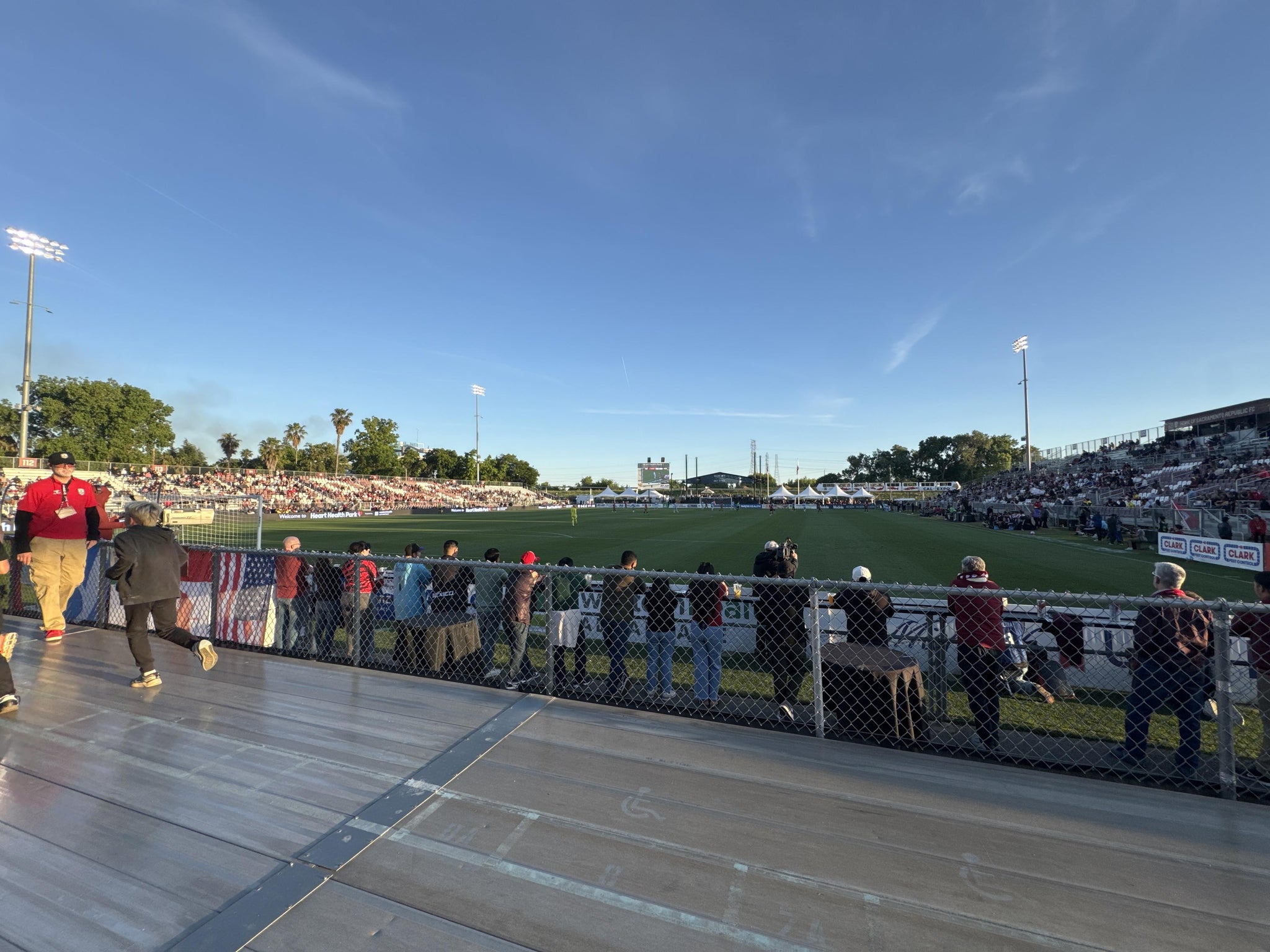 Real Fan View taken from Section End A at Heart Health Park by Ashley H