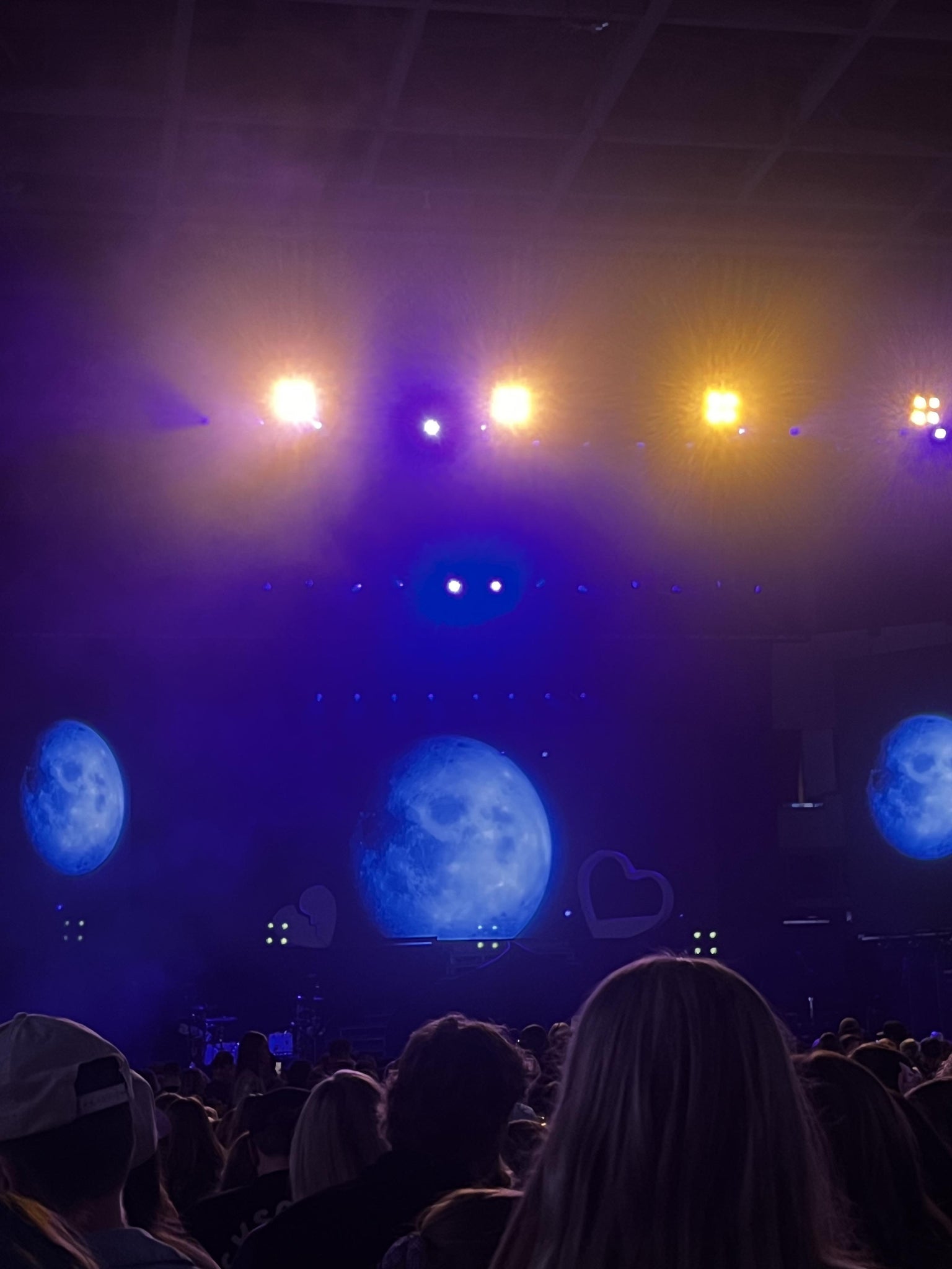 Real Fan View taken from Floor CC at Hero Arena at the Mountain America Center by Joslene J