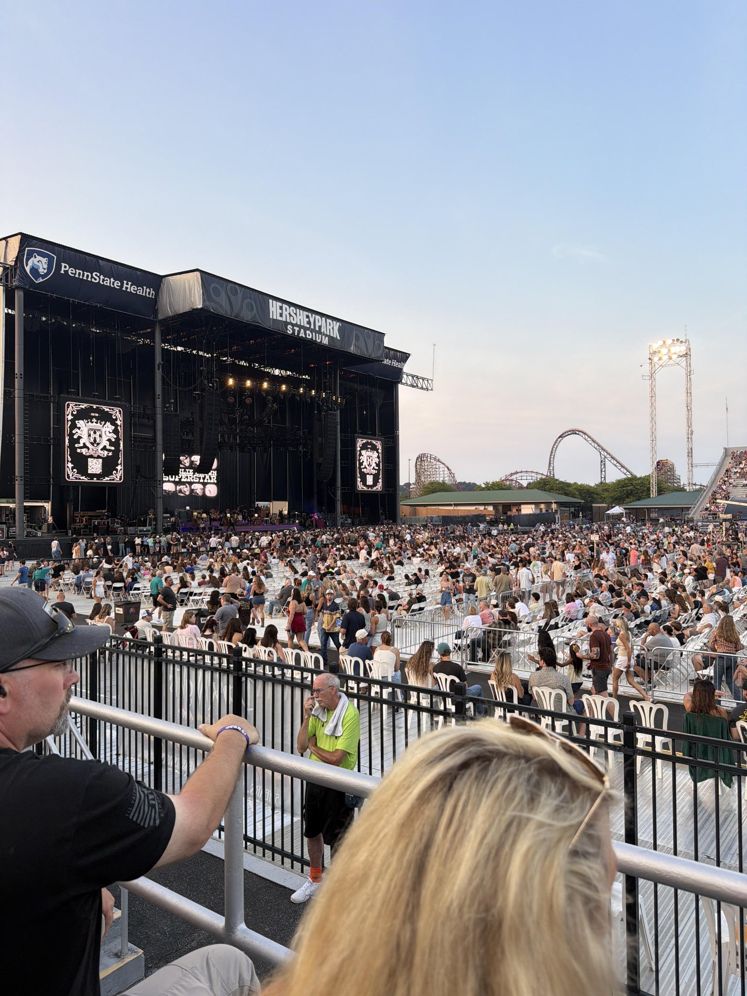 Real Fan View taken from Section 6 at Hersheypark Stadium by Lillian G
