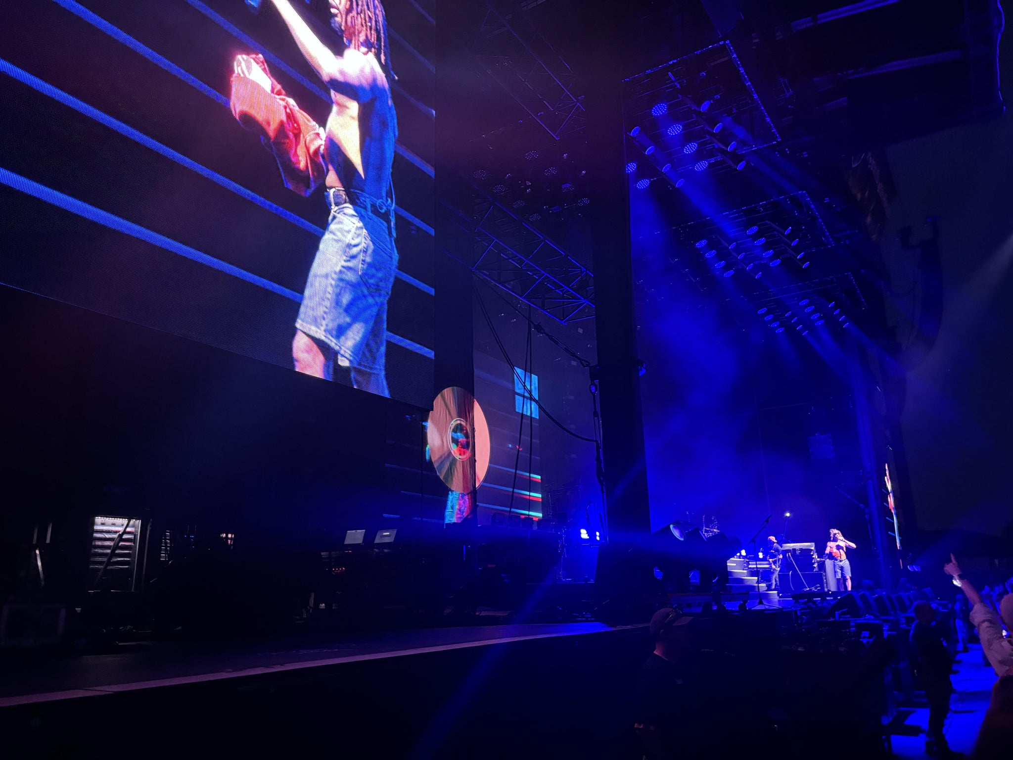 Real Fan View taken from Floor C at Hersheypark Stadium by Haley S