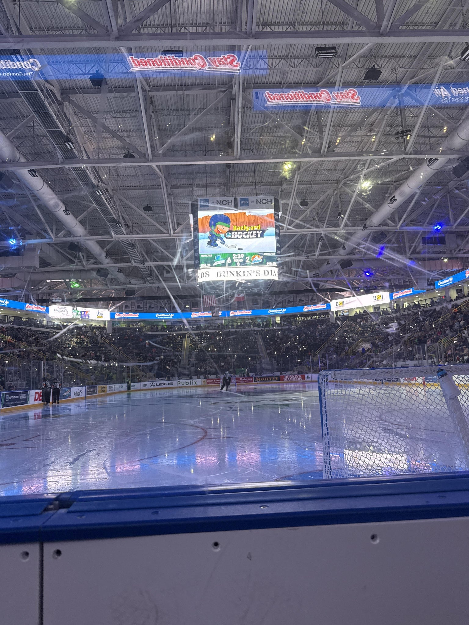 Real Fan View taken from Section 106 at Hertz Arena by Mahailey F