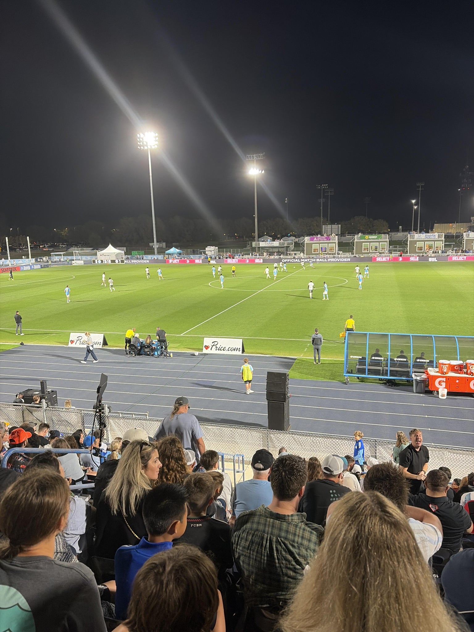 Real Fan View taken from Section 103 at Hodges Stadium by Leonard D