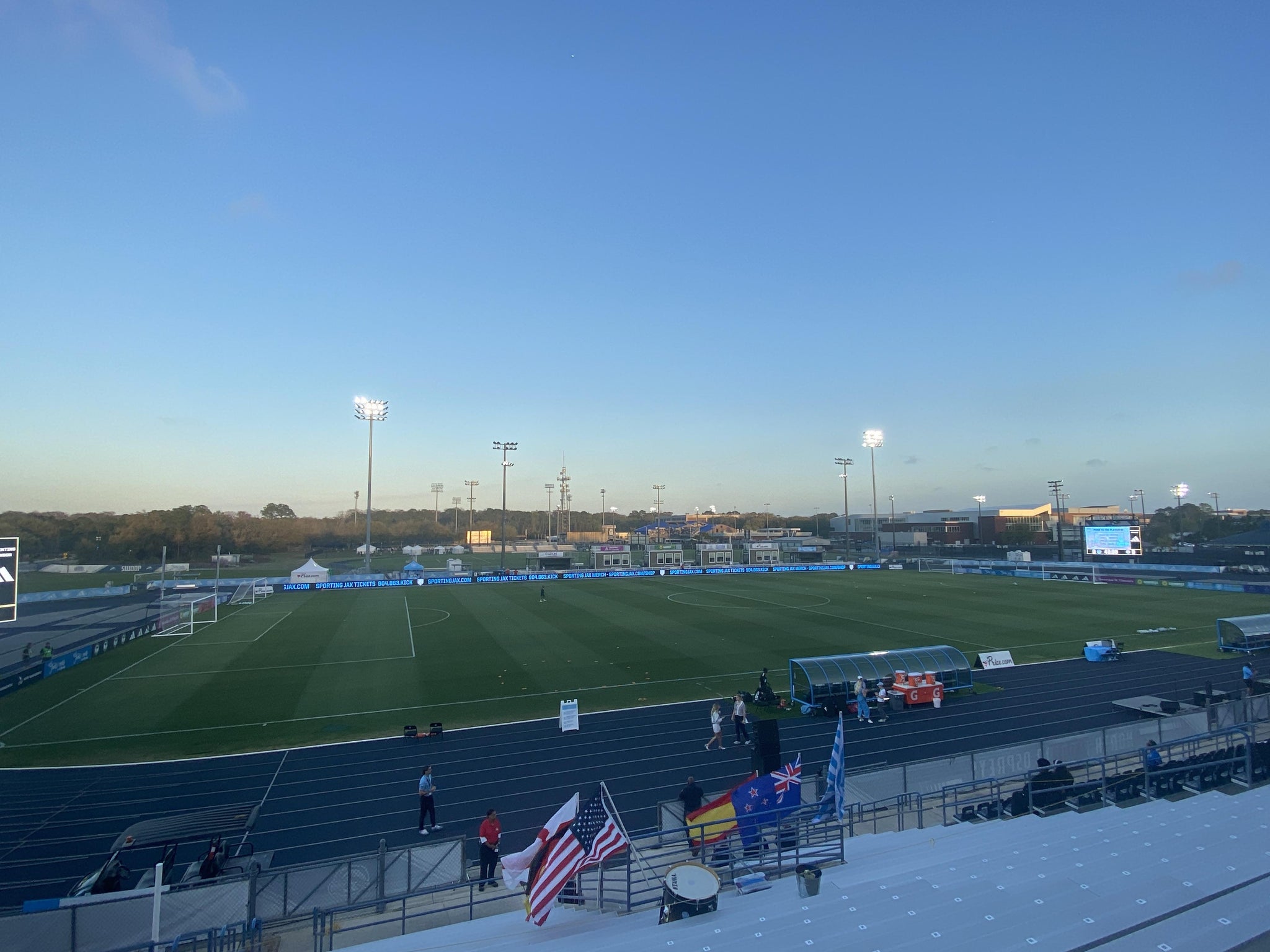 Real Fan View taken from Section 108 at Hodges Stadium by Kevin M