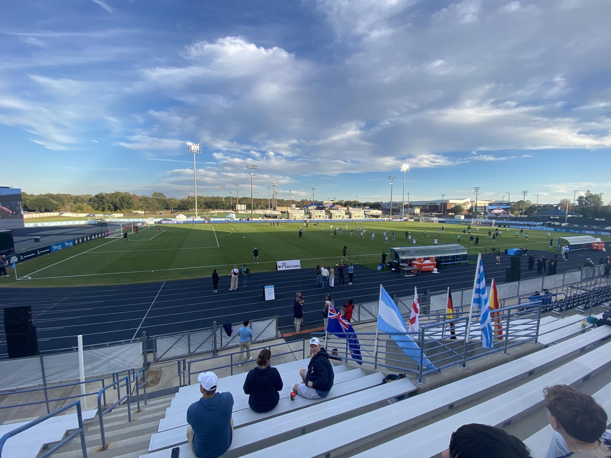 Real Fan View taken from General Admission Seating at Hodges Stadium by Kevin M