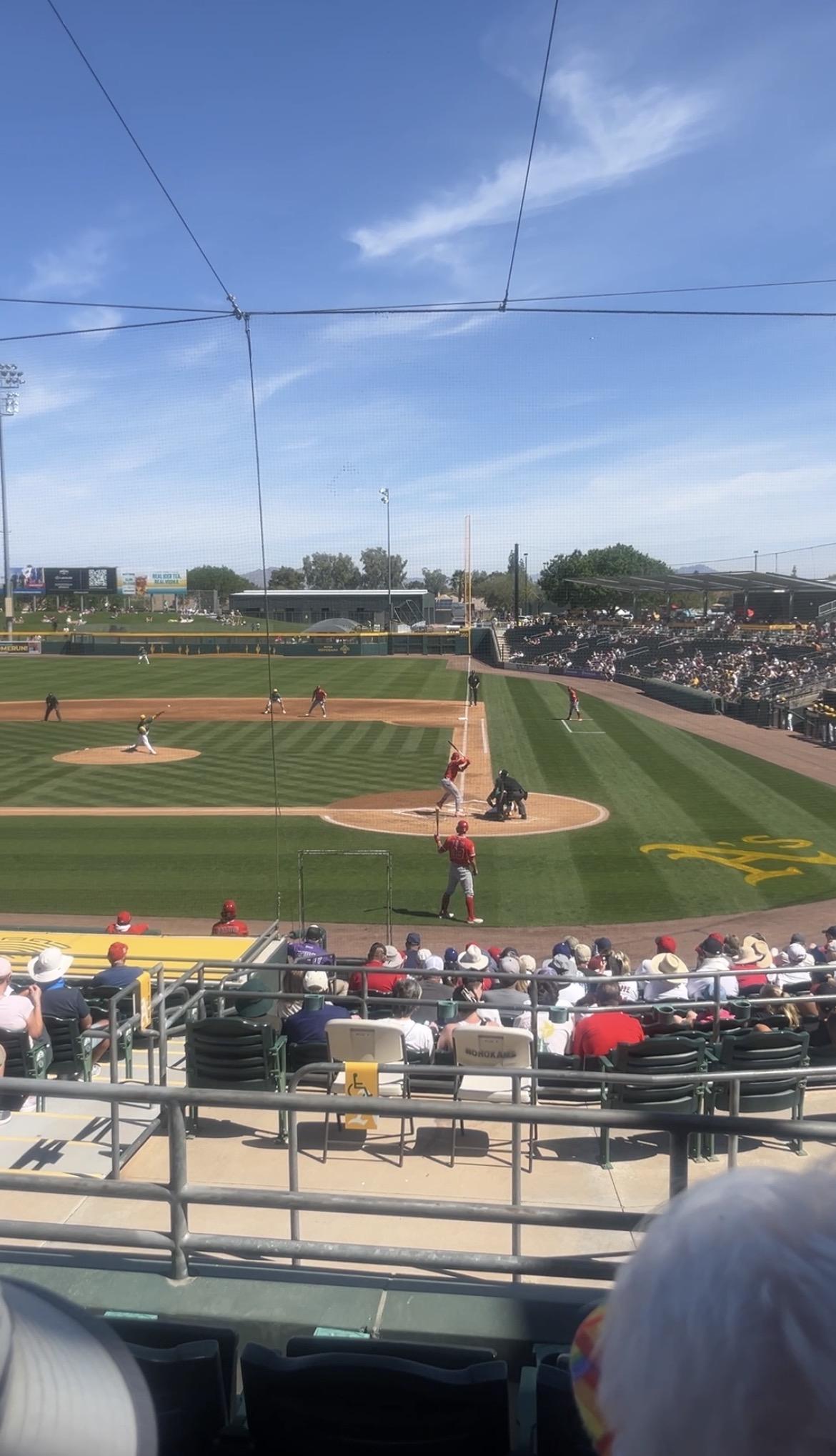Real Fan View taken from Section 206 at Hohokam Park by Gerardo L