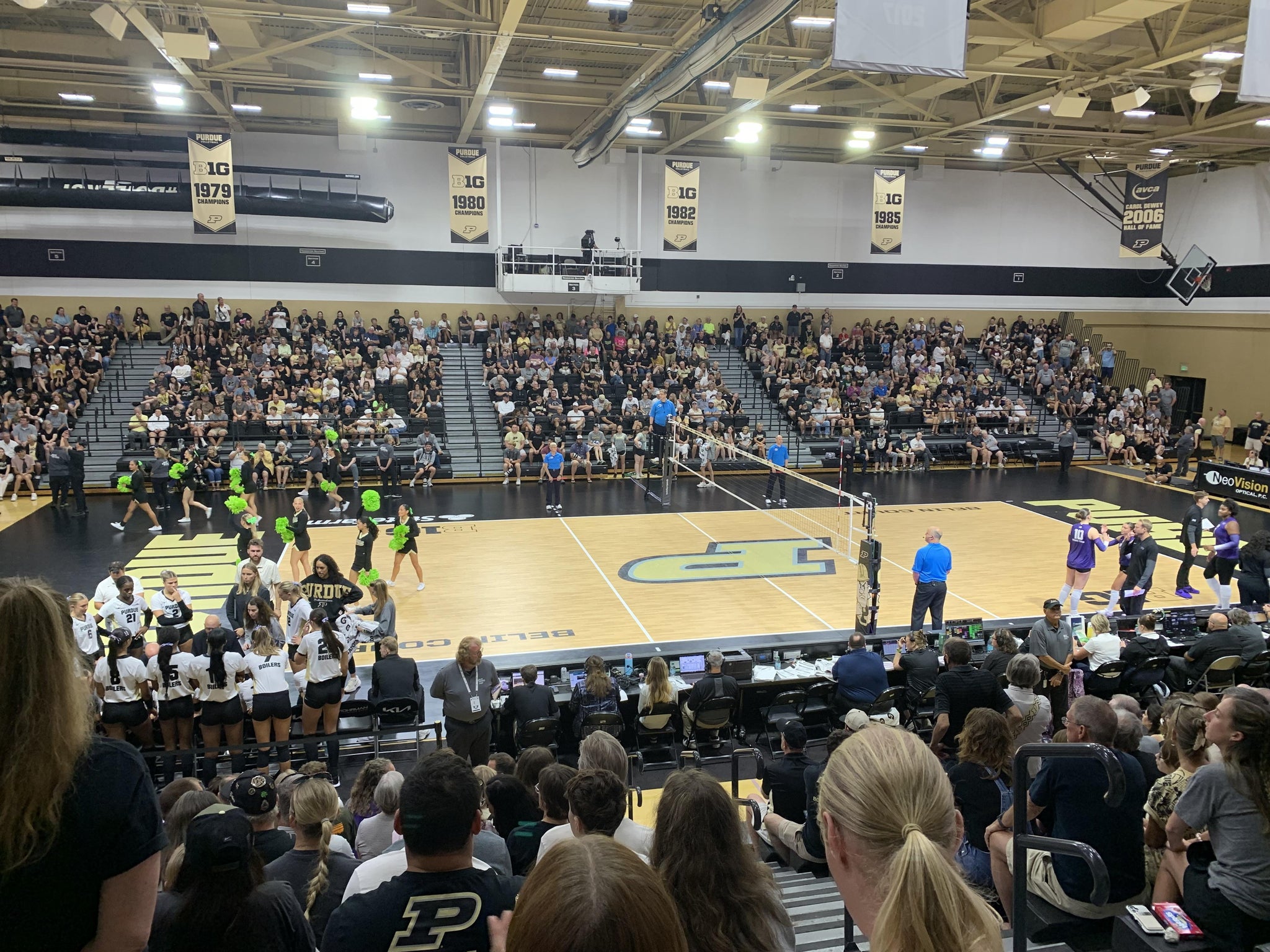 Real Fan View taken from Section 10 at Holloway Gymnasium by Robert C