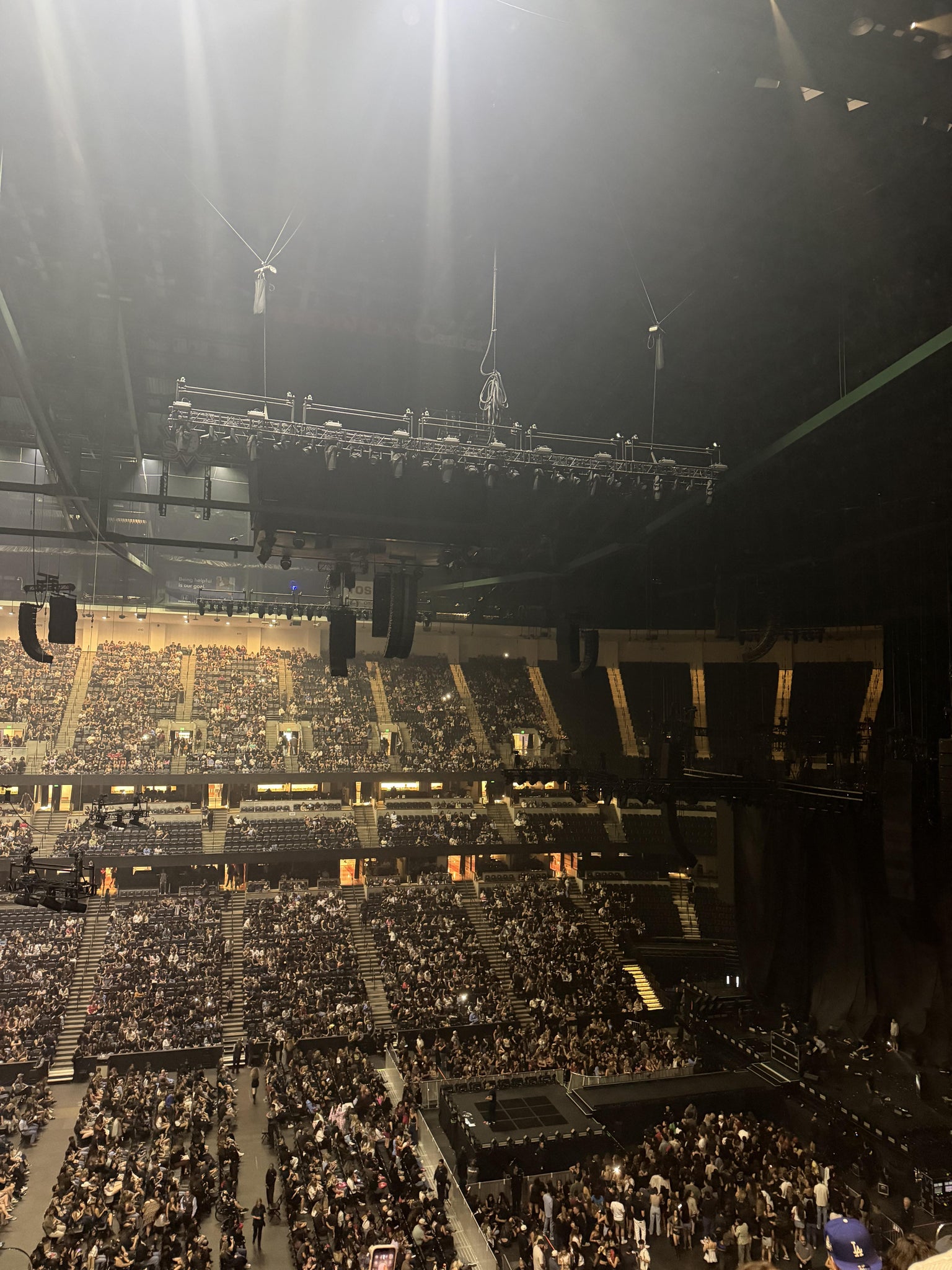 Real Fan View taken from Section 434 at Honda Center by Aaliyah G