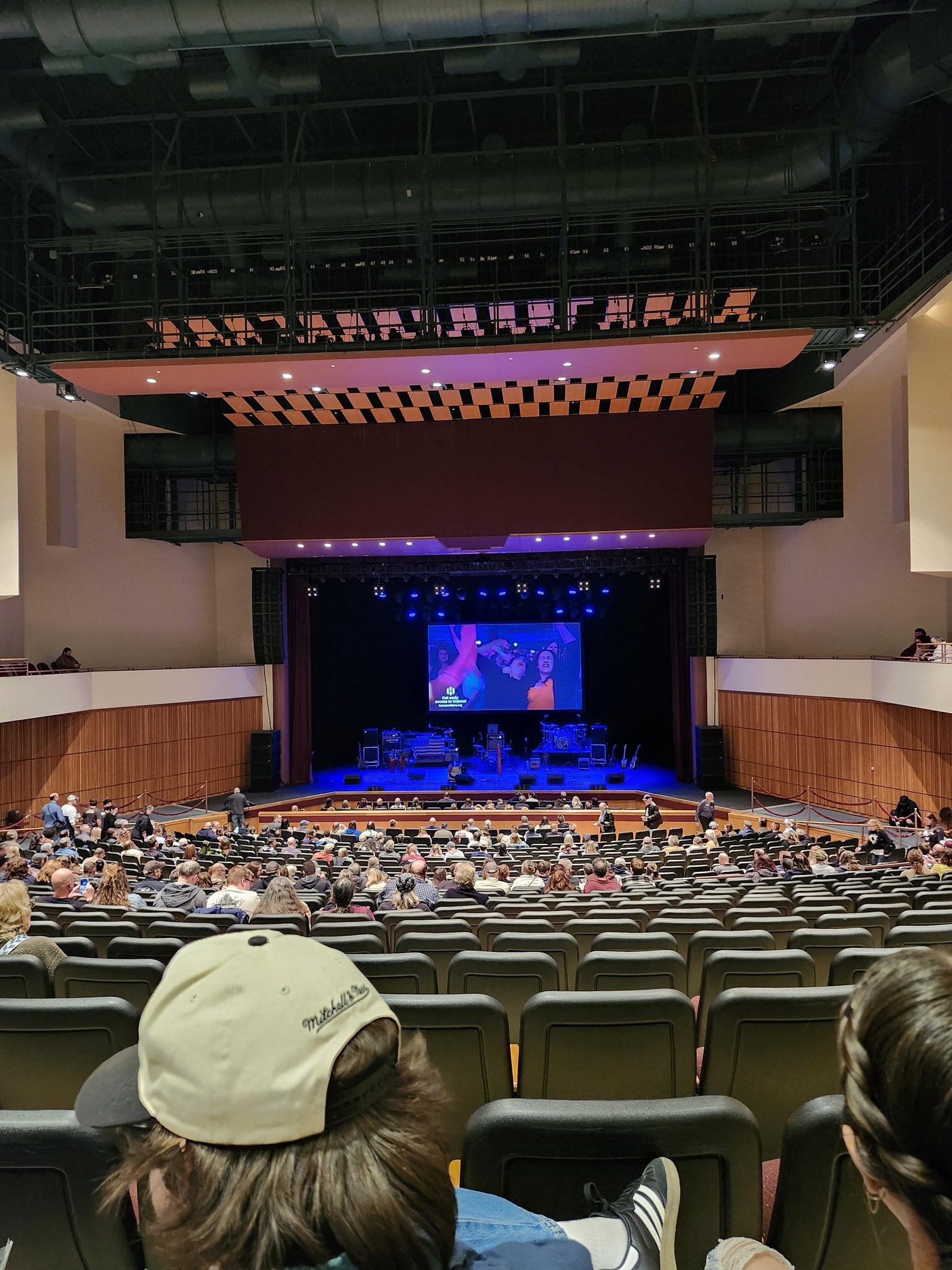 Real Fan View taken from Main Floor at Honeywell Center by Lisa B
