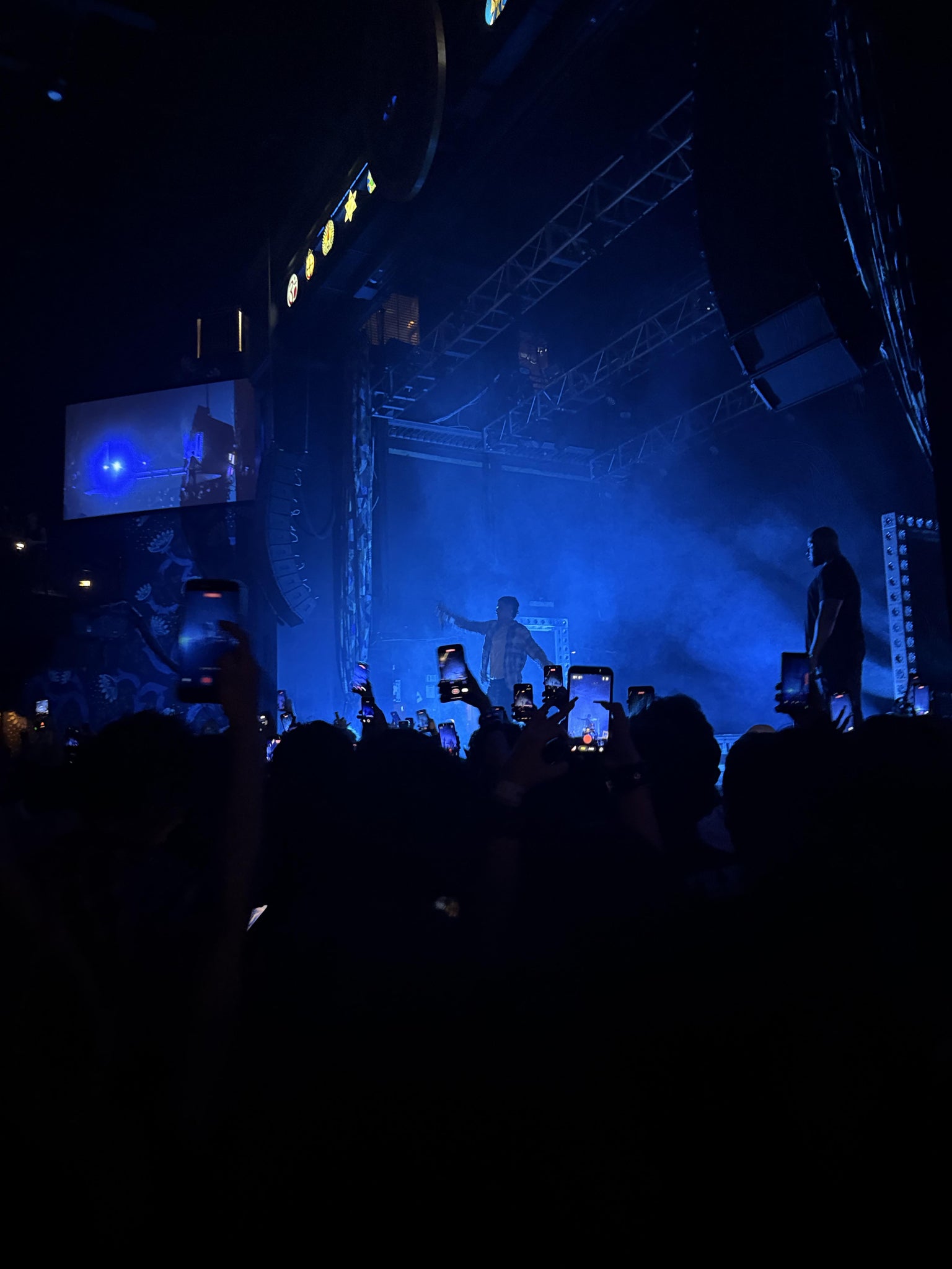 Real Fan View taken from GA Floor SRO at House of Blues - Dallas by Bradley B