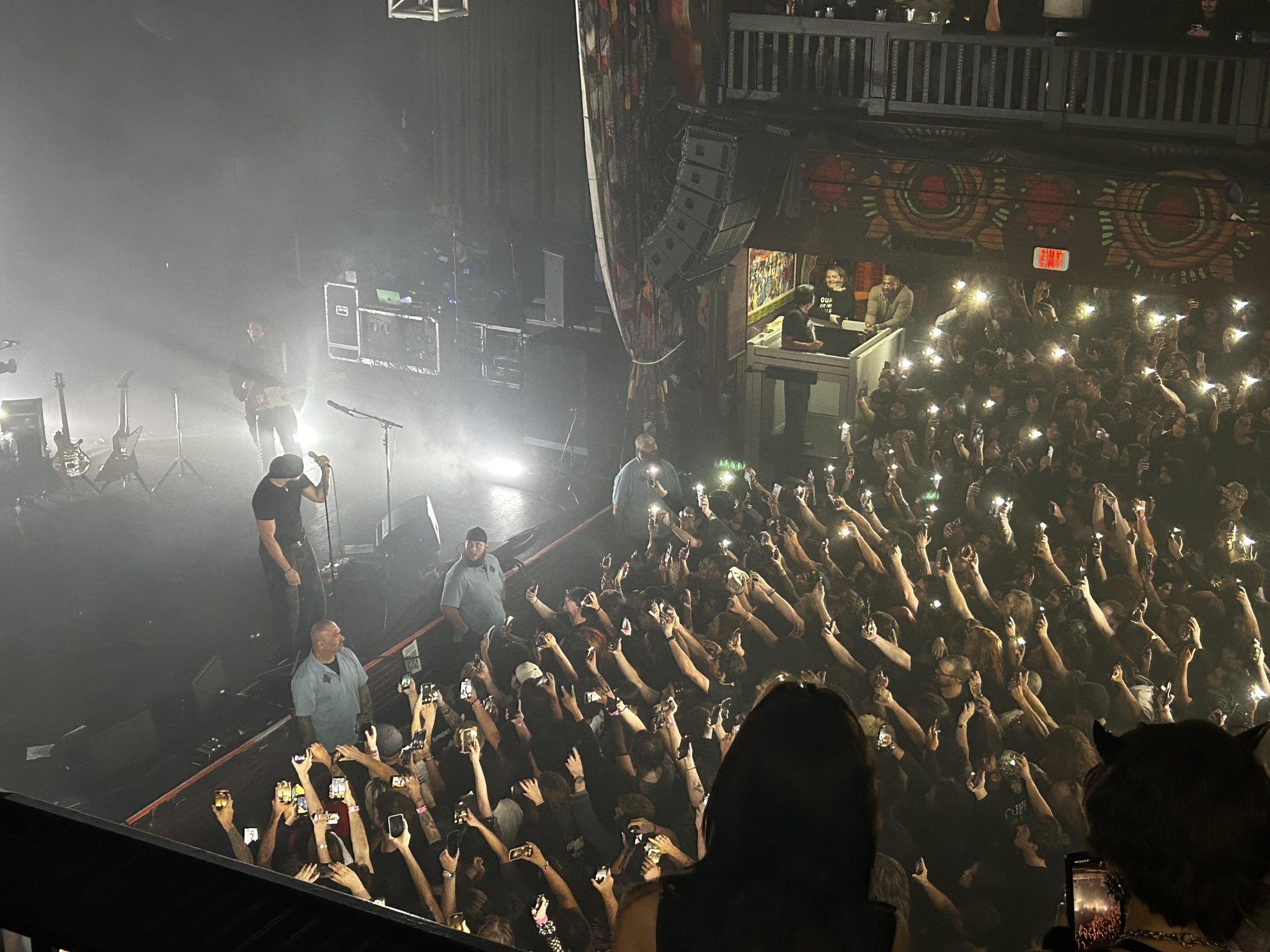 Real Fan View taken from GA Floor at House of Blues - Orlando by Anika L