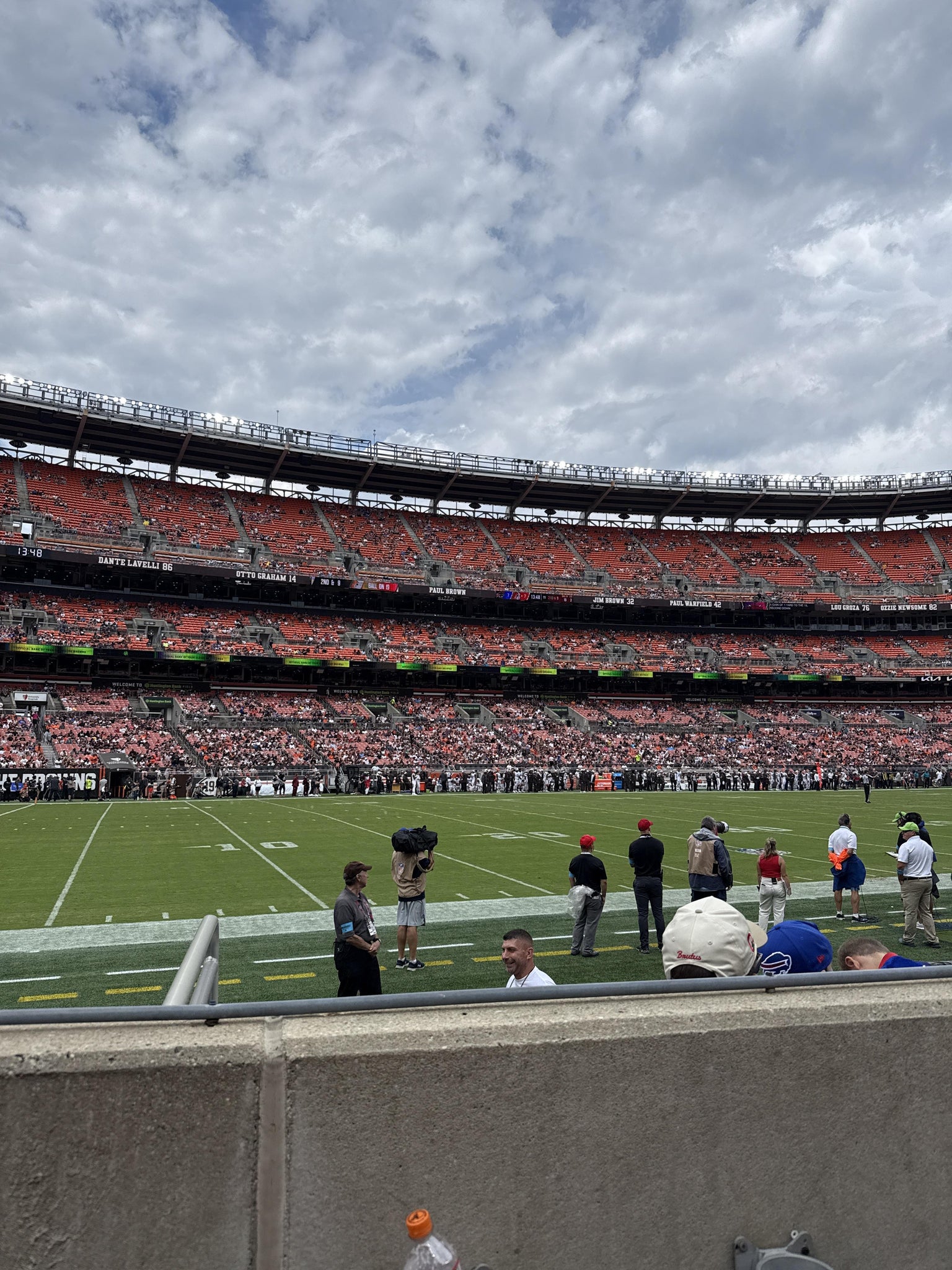 Real Fan View taken from Section 105 at Huntington Bank Field by Kaylee L