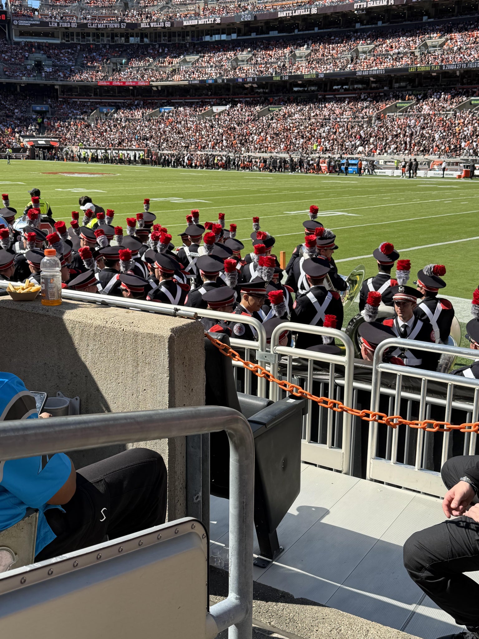 Real Fan View taken from Section 113 at Huntington Bank Field by Mike E