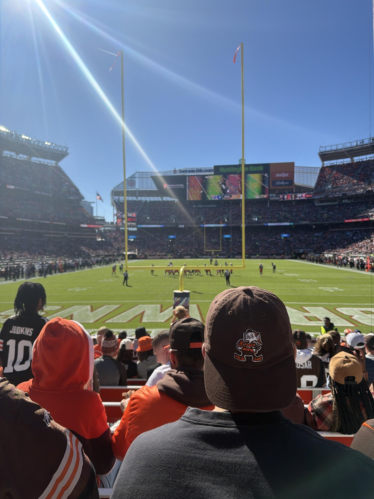 Real Fan View taken from Section 120 at Huntington Bank Field by Hailey S