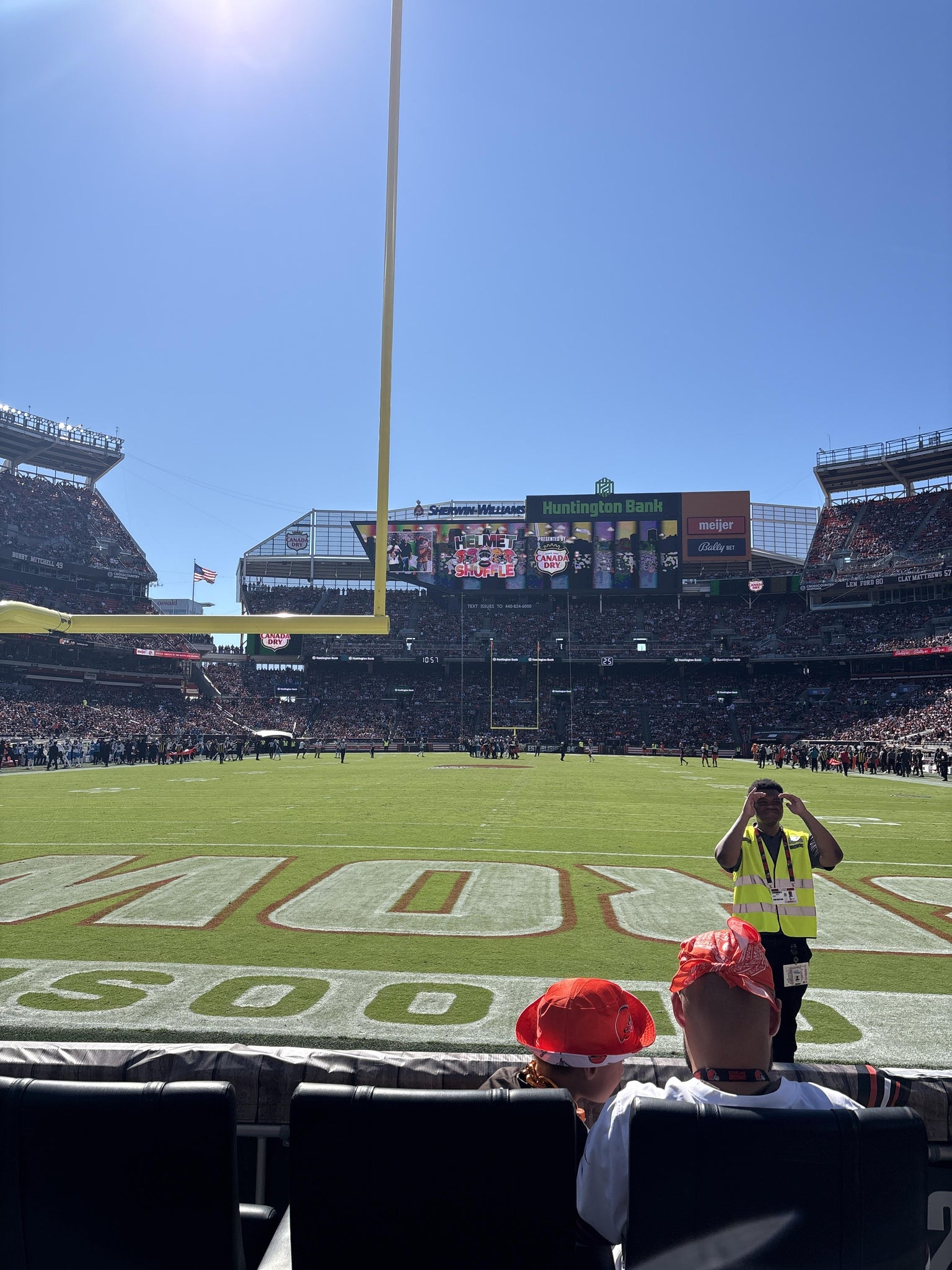 Real Fan View taken from Section 120 at Huntington Bank Field by Jeremy D