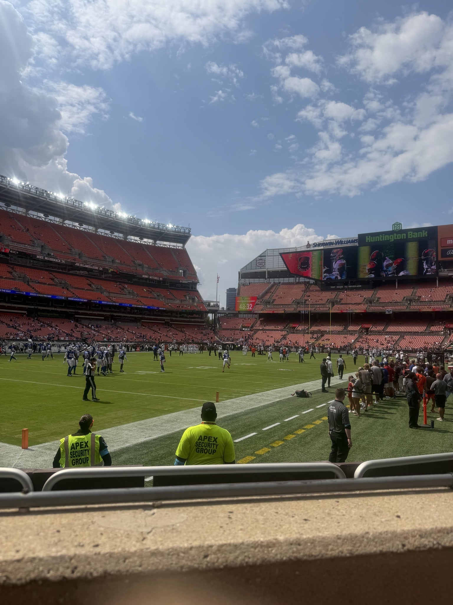 Real Fan View taken from Section 125 at Huntington Bank Field by Anonymous User