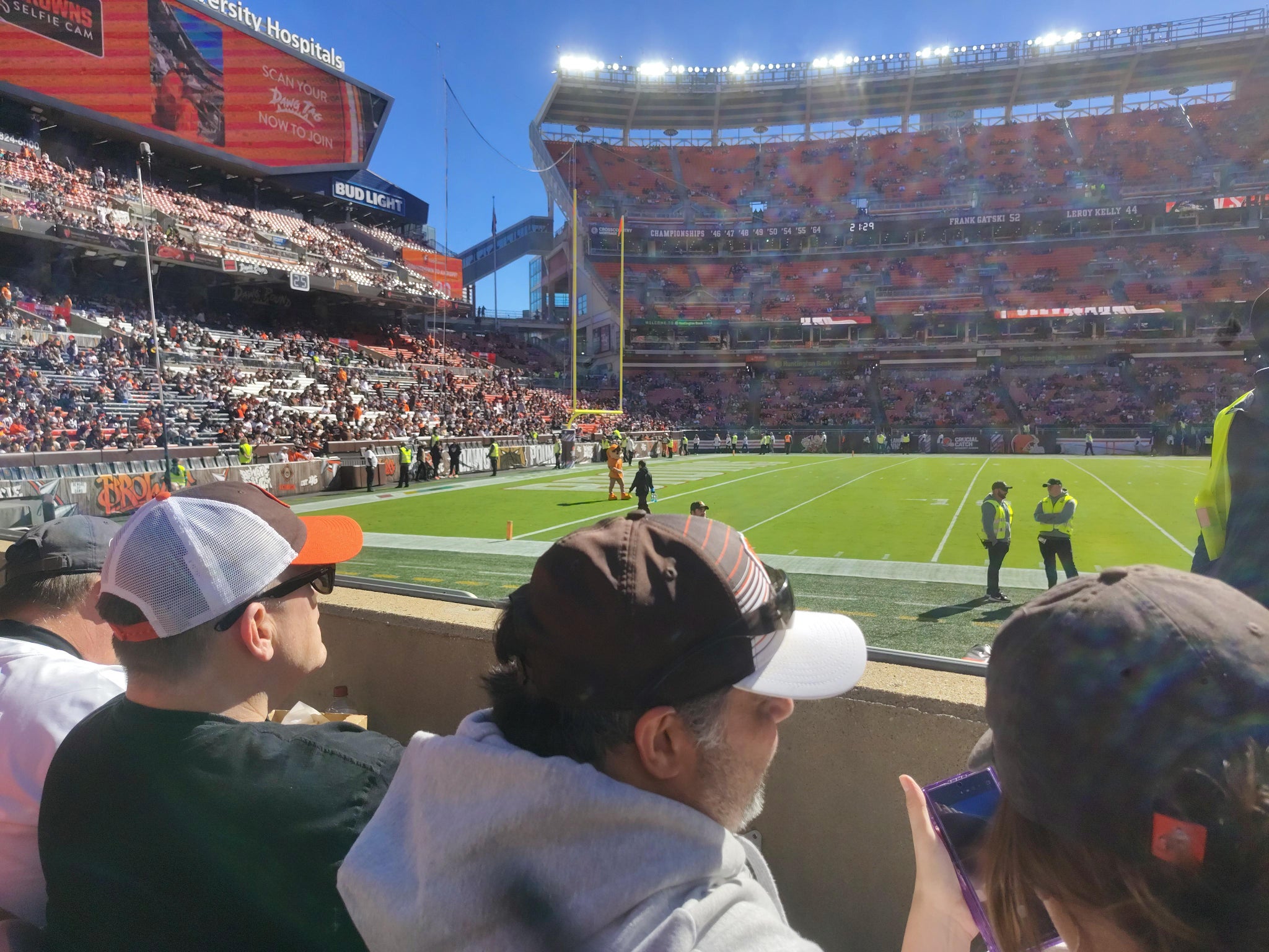 Real Fan View taken from Section 130 at Huntington Bank Field by Marvin D