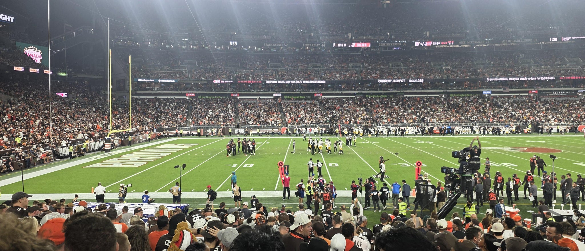 Real Fan View taken from Section 131 at Huntington Bank Field by Edward F