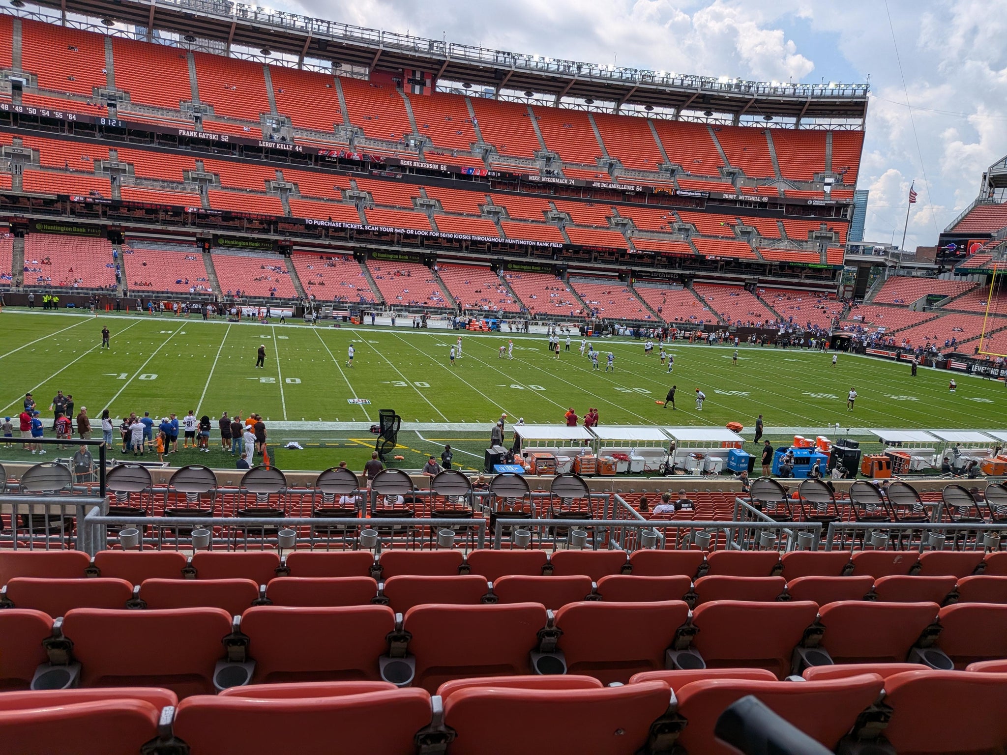 Real Fan View taken from Section 132 A at Huntington Bank Field by Kelly S