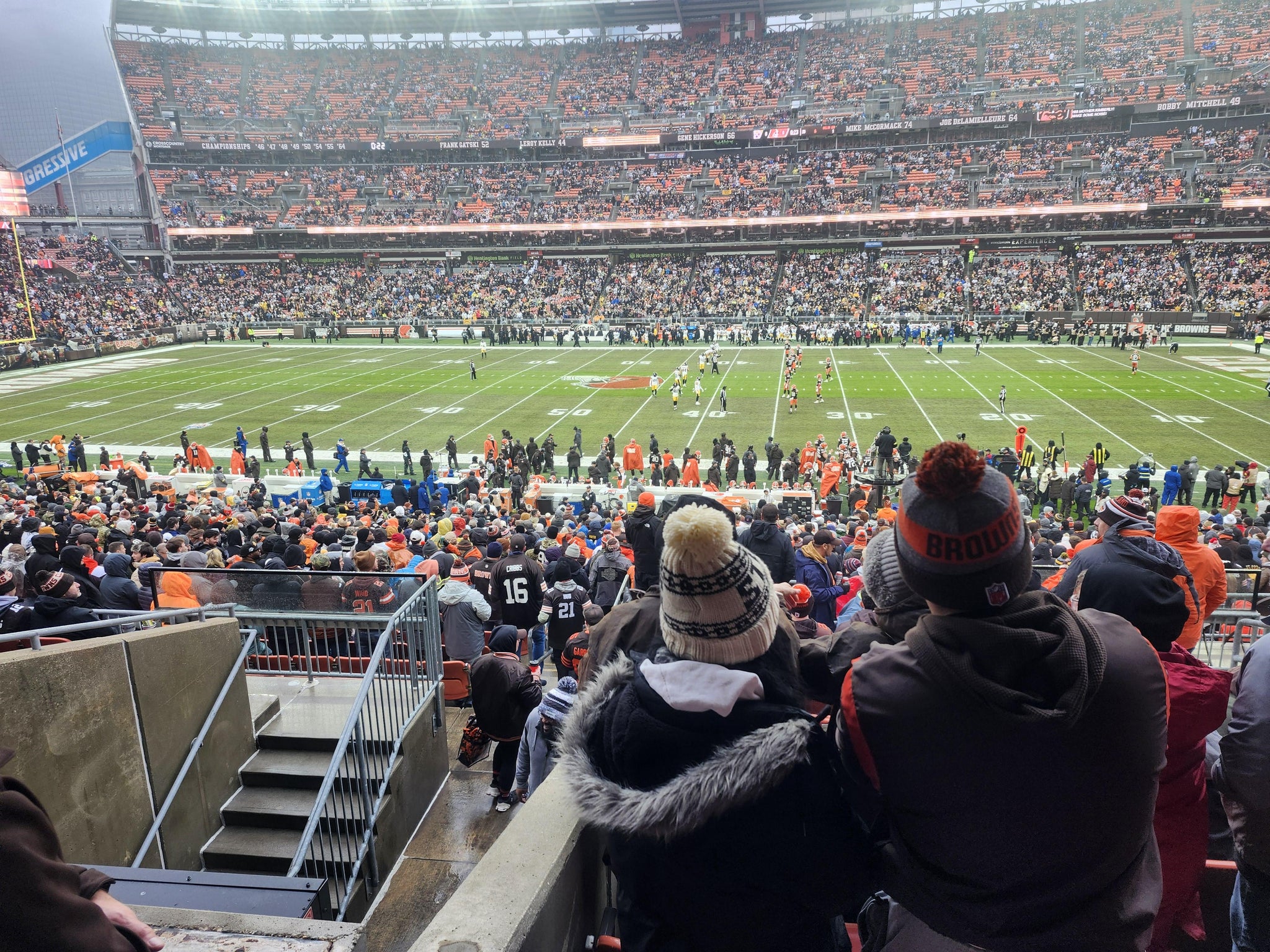 Real Fan View taken from Section 135 A at Huntington Bank Field by Katie S