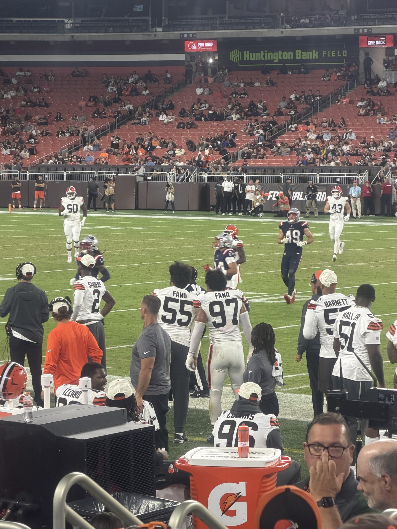 Real Fan View taken from Section 136 at Huntington Bank Field by Anonymous User