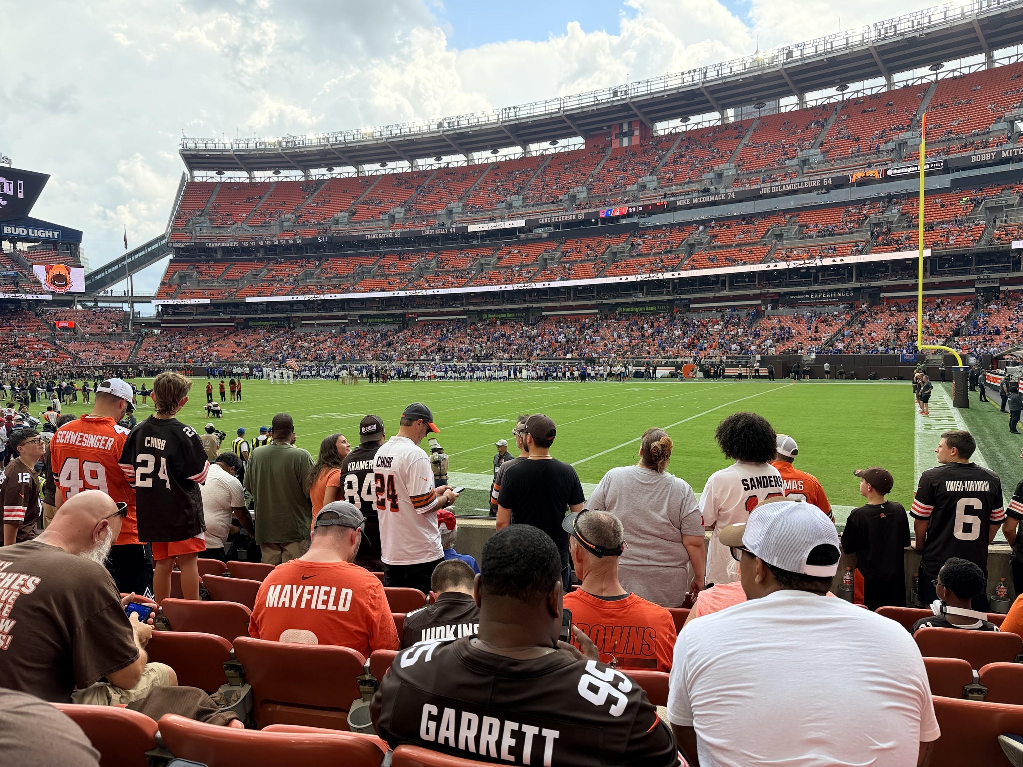 Real Fan View taken from Section 138 at Huntington Bank Field by Celeta D