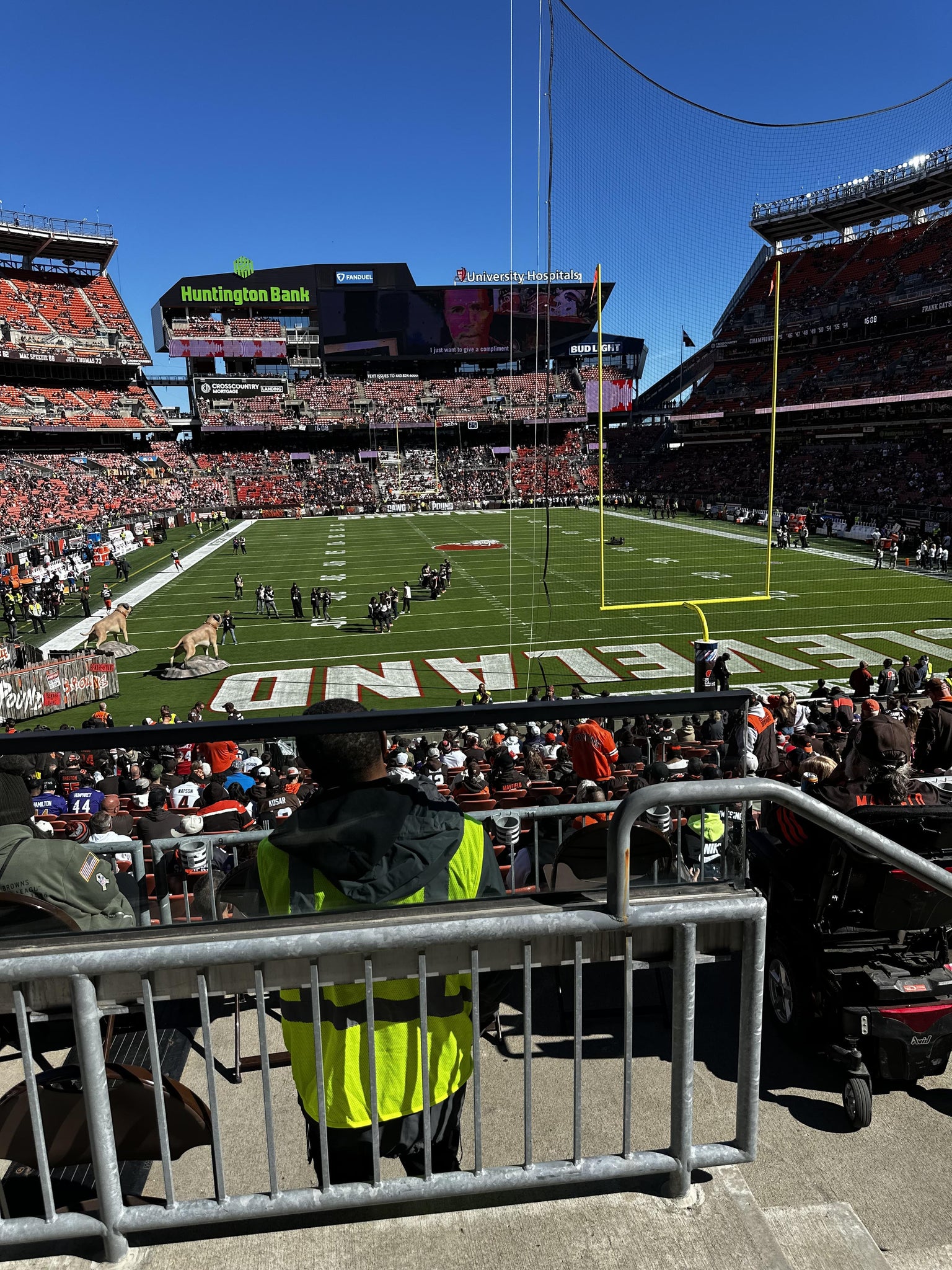 Real Fan View taken from Section 147 A at Huntington Bank Field by Marc M