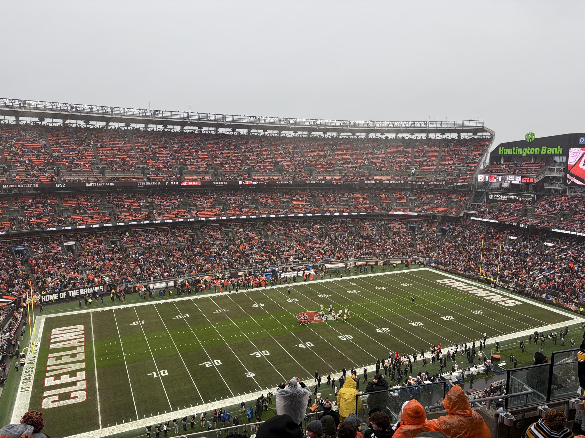 Real Fan View taken from Section 505 at Huntington Bank Field by Samantha H