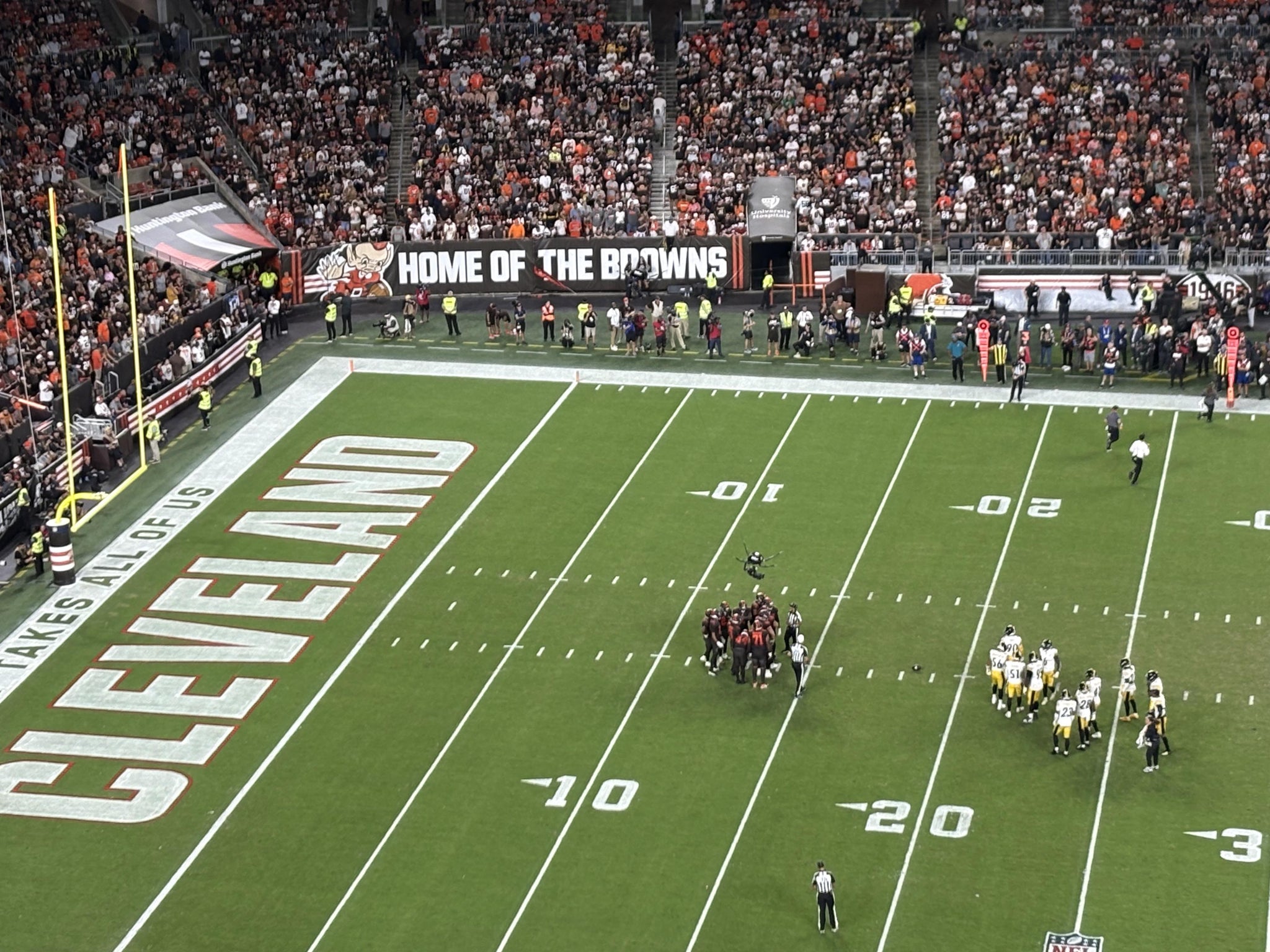 Real Fan View taken from Section 507 at Huntington Bank Field by Inger F