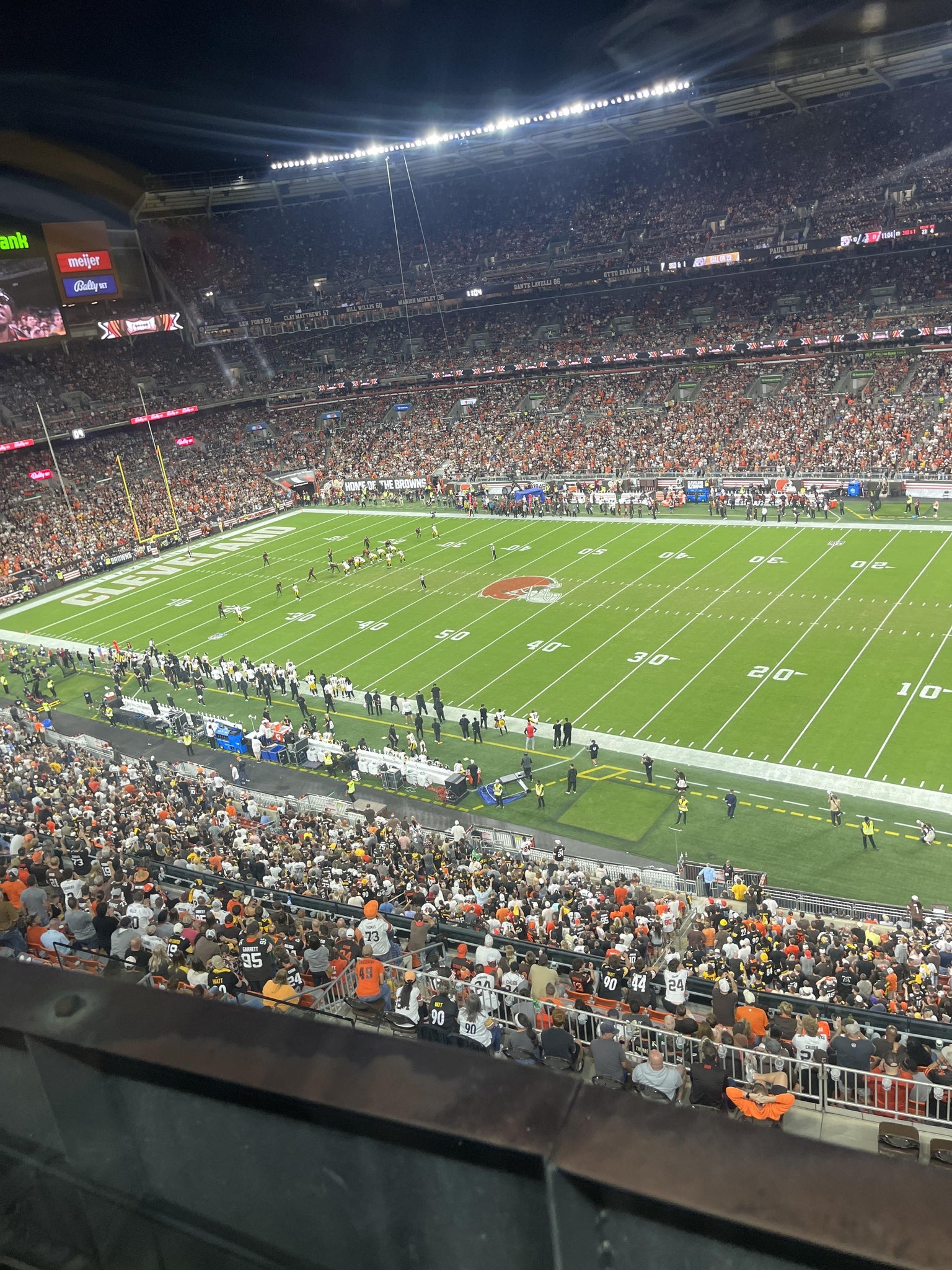 Real Fan View taken from Section 512 at Huntington Bank Field by Brandy M