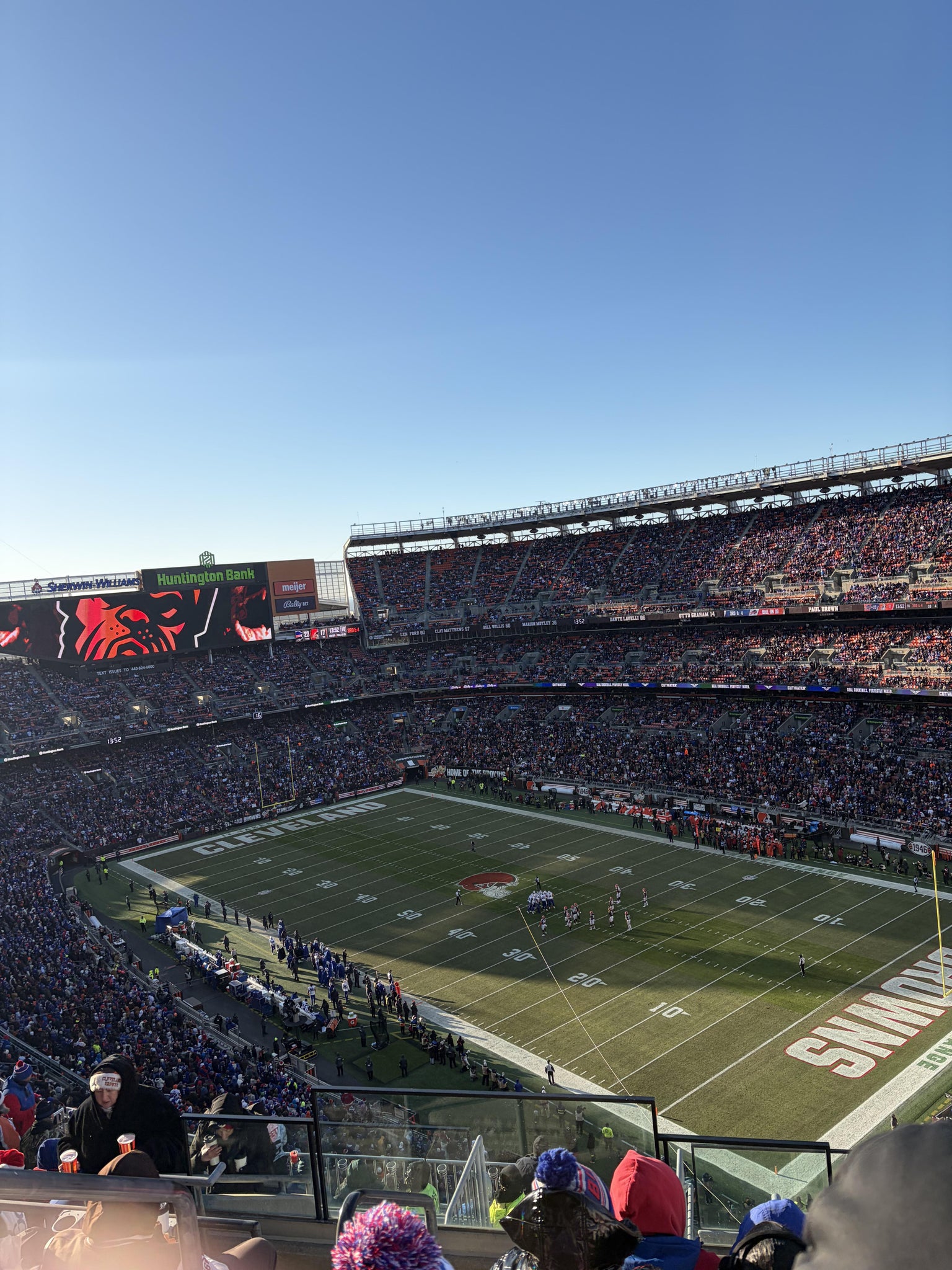 Real Fan View taken from Section 516 at Huntington Bank Field by Zach C