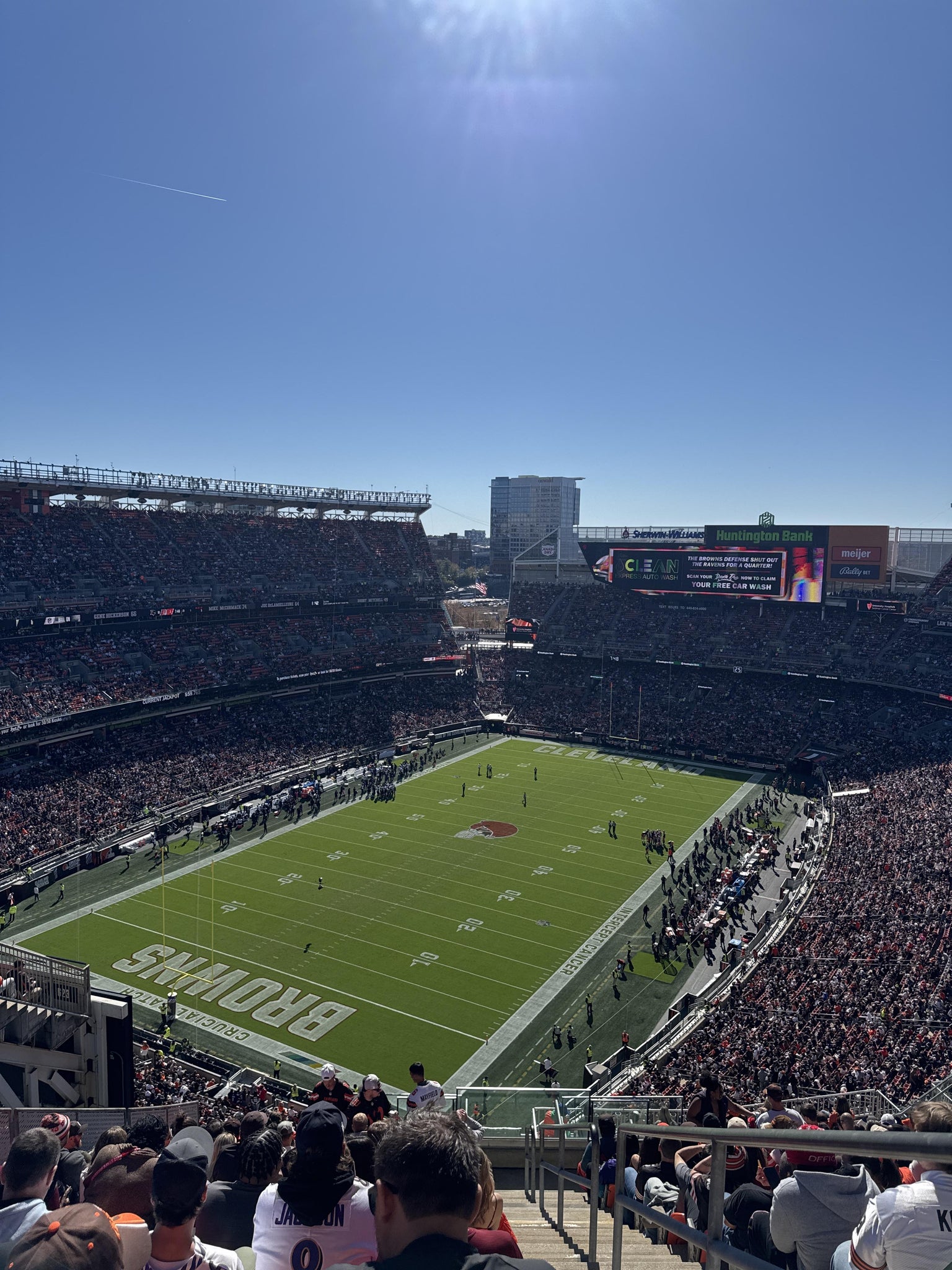Real Fan View taken from Section 524 at Huntington Bank Field by Anonymous User