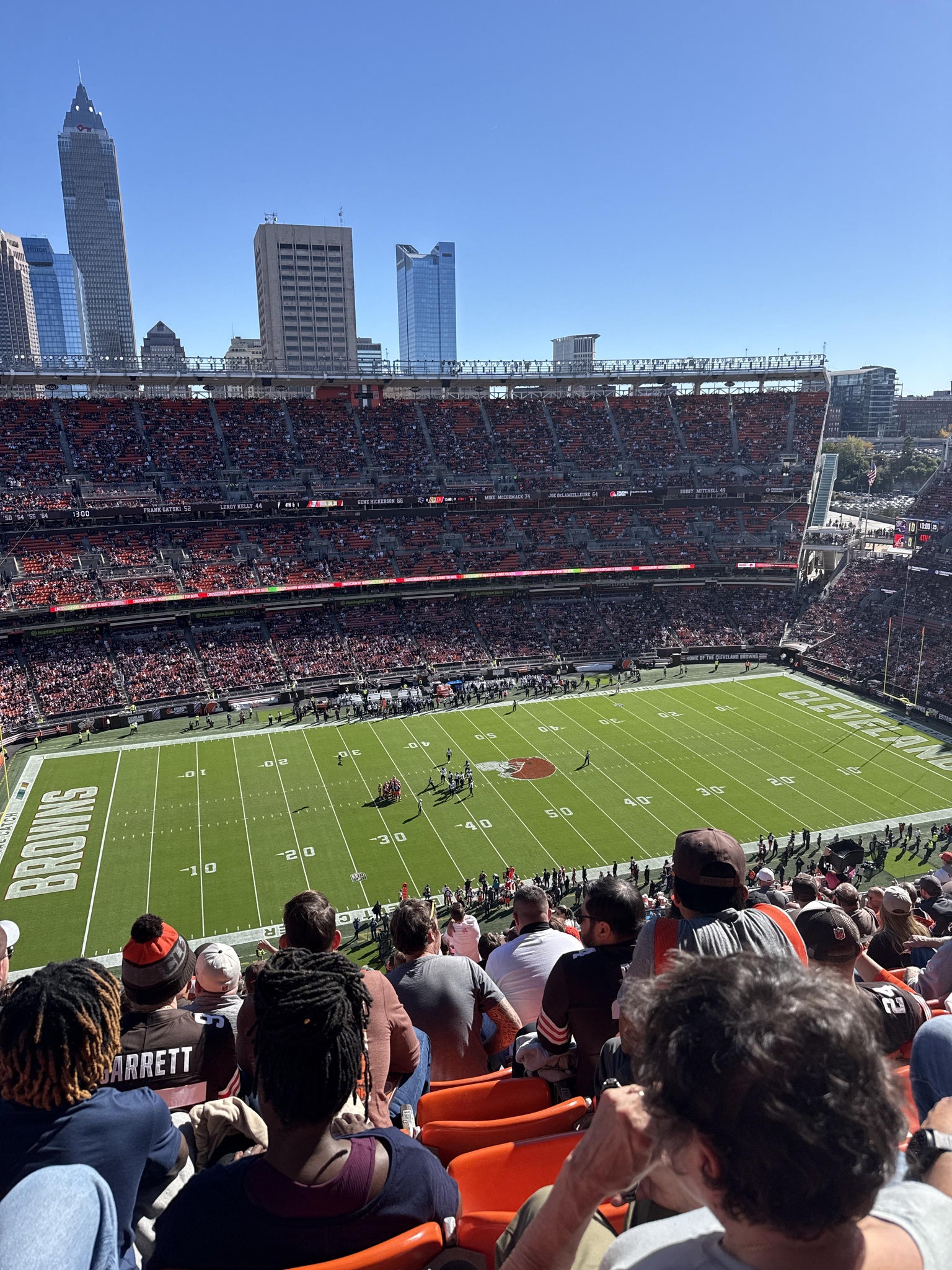 Real Fan View taken from Section 531 at Huntington Bank Field by Brooklynn