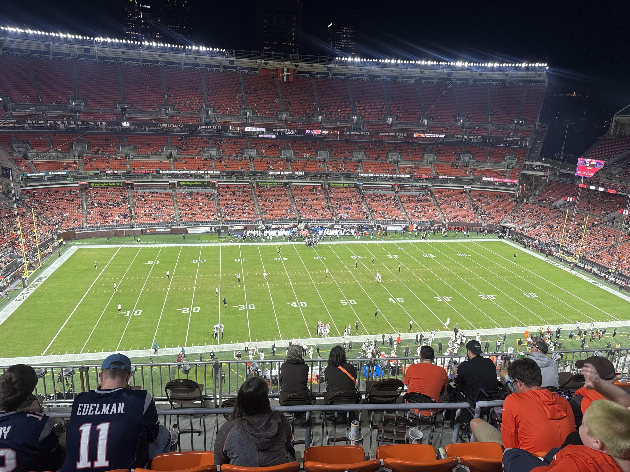Real Fan View taken from Section 532 at Huntington Bank Field by Terrin K