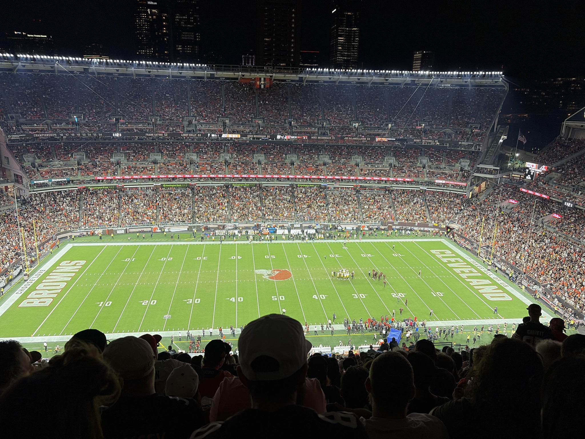Real Fan View taken from Section 533 at Huntington Bank Field by Natalie B