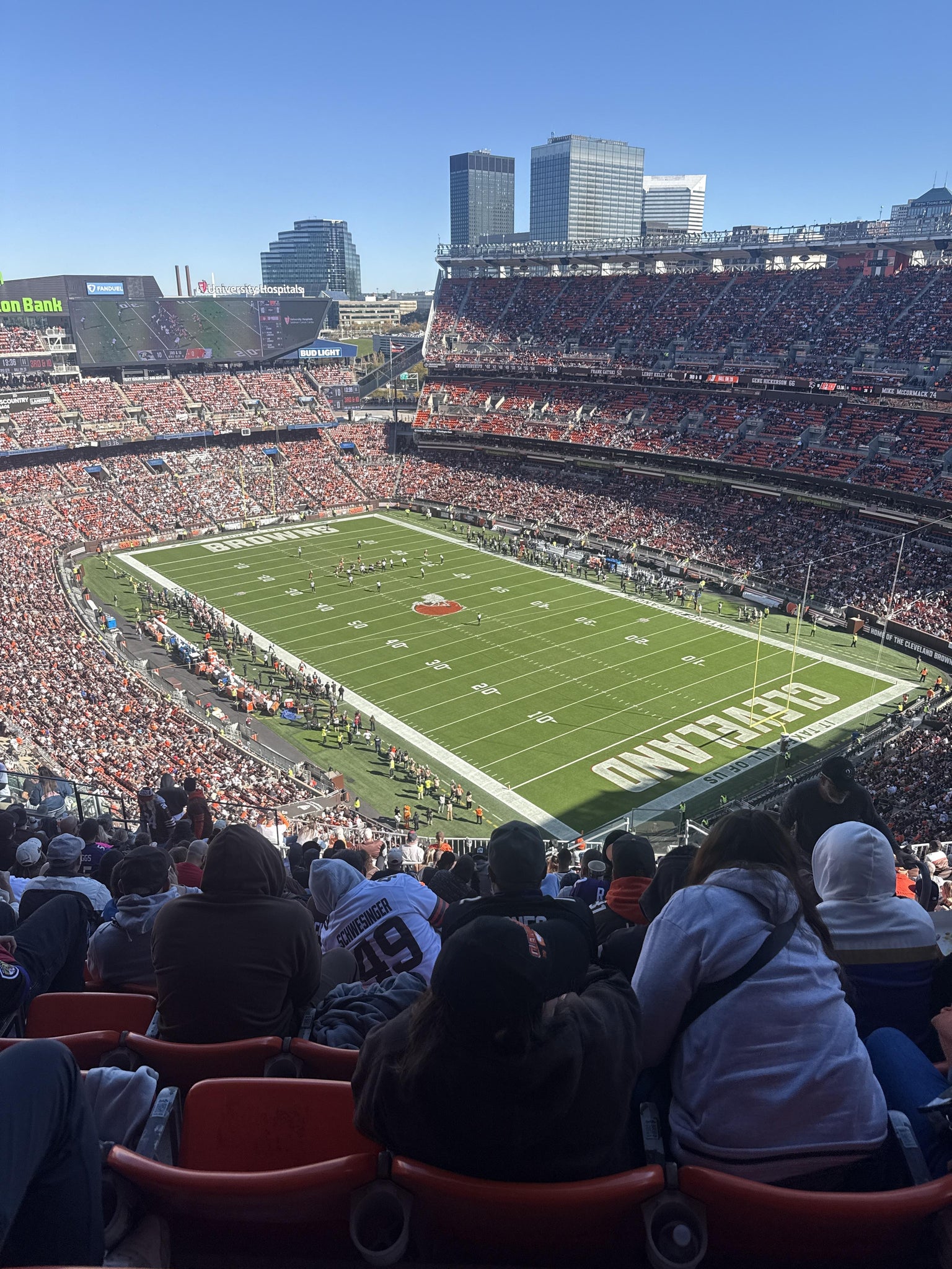 Real Fan View taken from Section 541 at Huntington Bank Field by Murad K