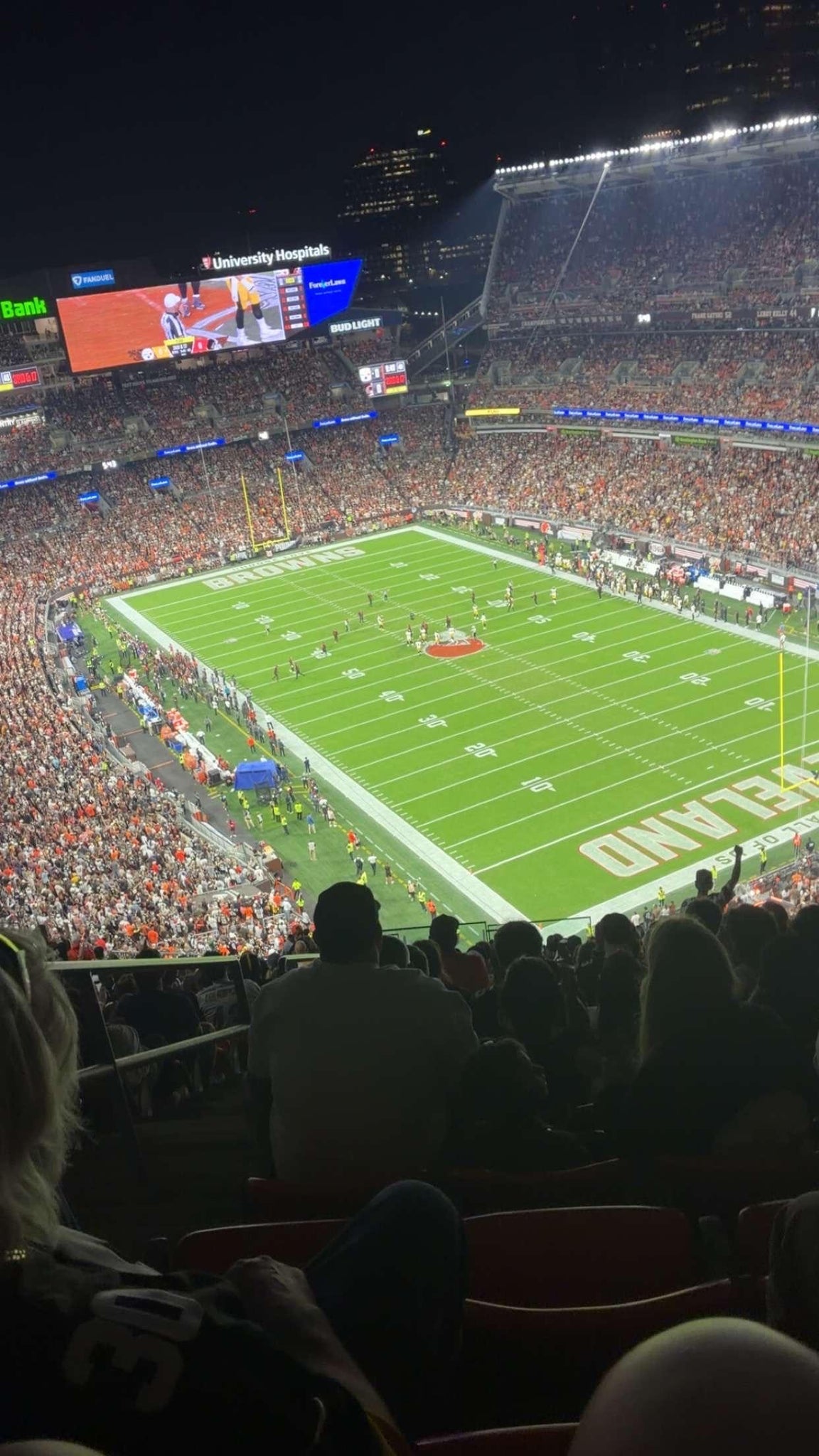 Real Fan View taken from Section 543 at Huntington Bank Field by Odell H
