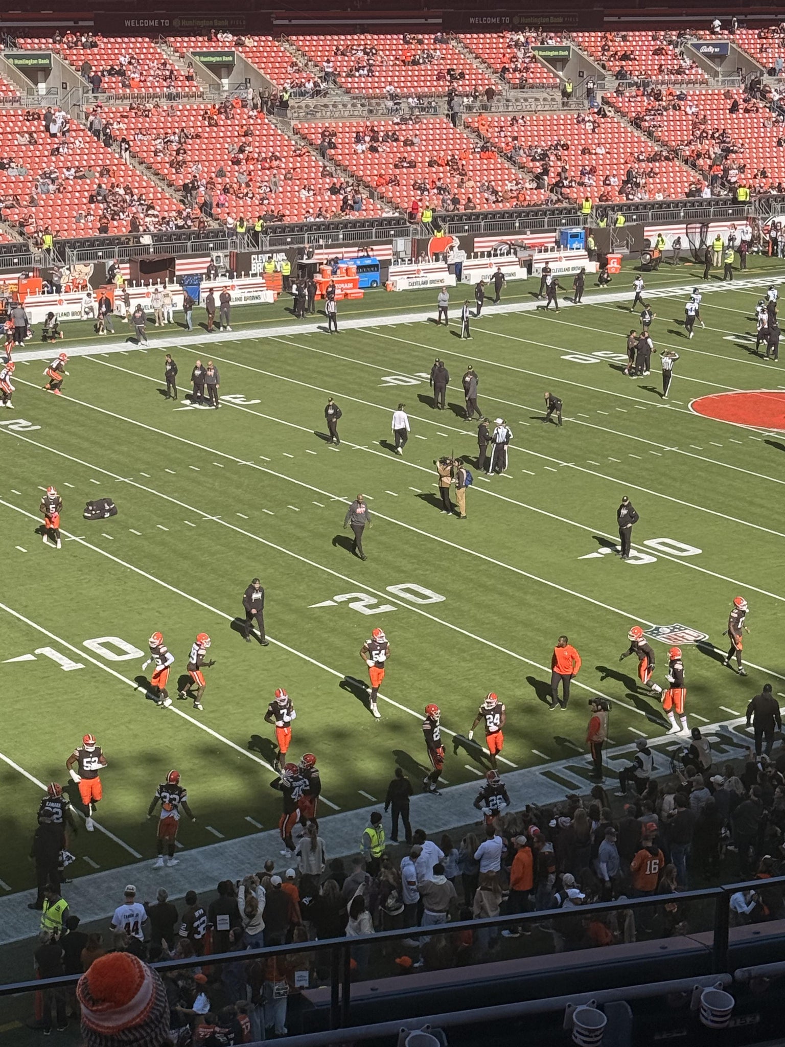 Real Fan View taken from Club 304 at Huntington Bank Field by Danielle R