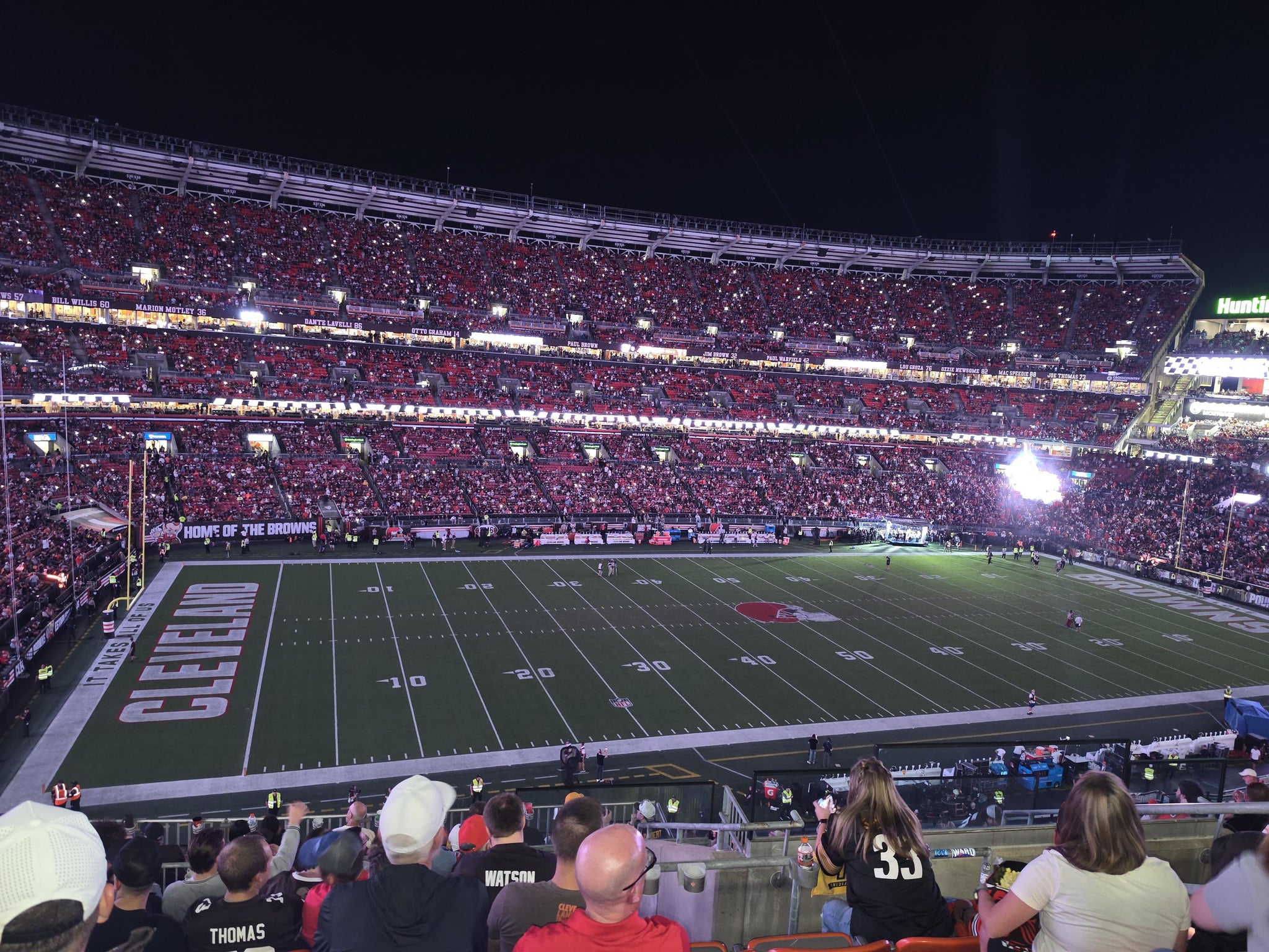 Real Fan View taken from Club 305 at Huntington Bank Field by Nikkiya W