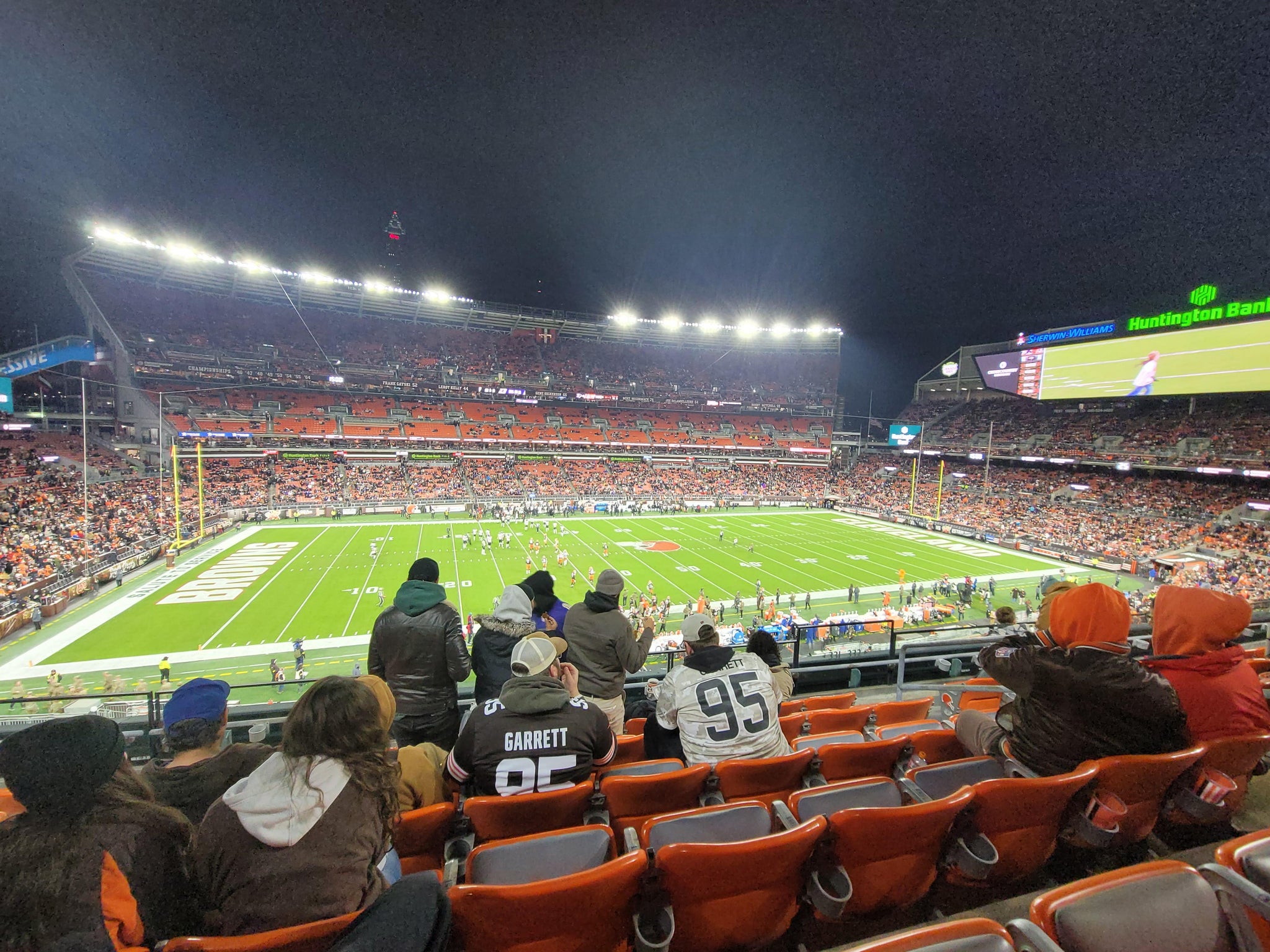 Real Fan View taken from Club 331 at Huntington Bank Field by Charlene W