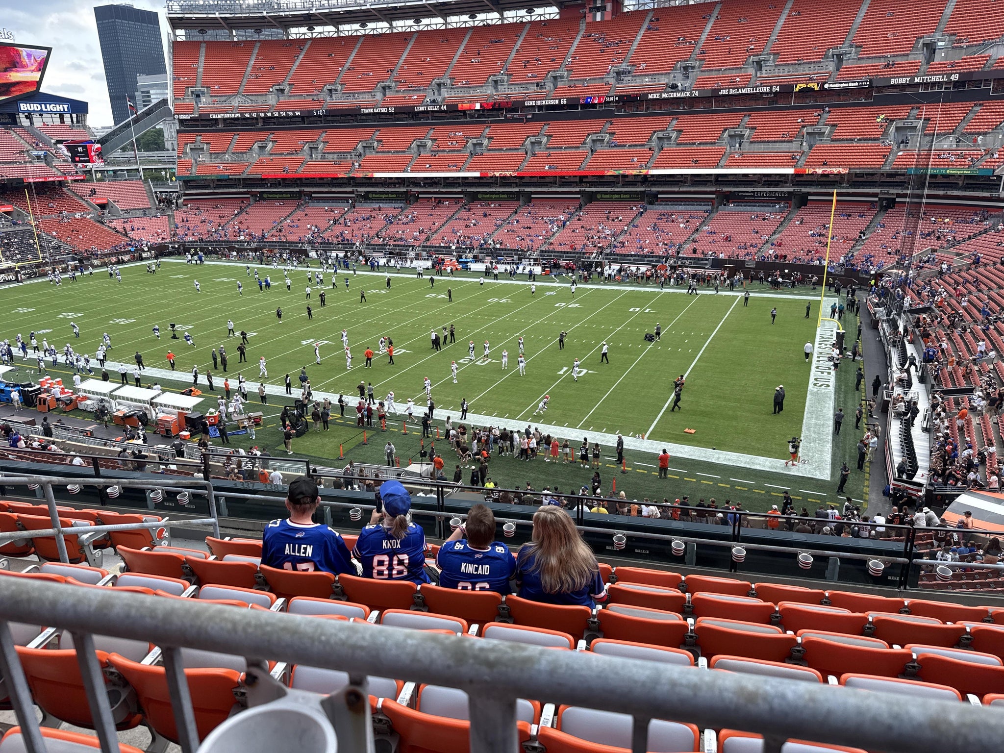 Real Fan View taken from Club 338 at Huntington Bank Field by Dustin E
